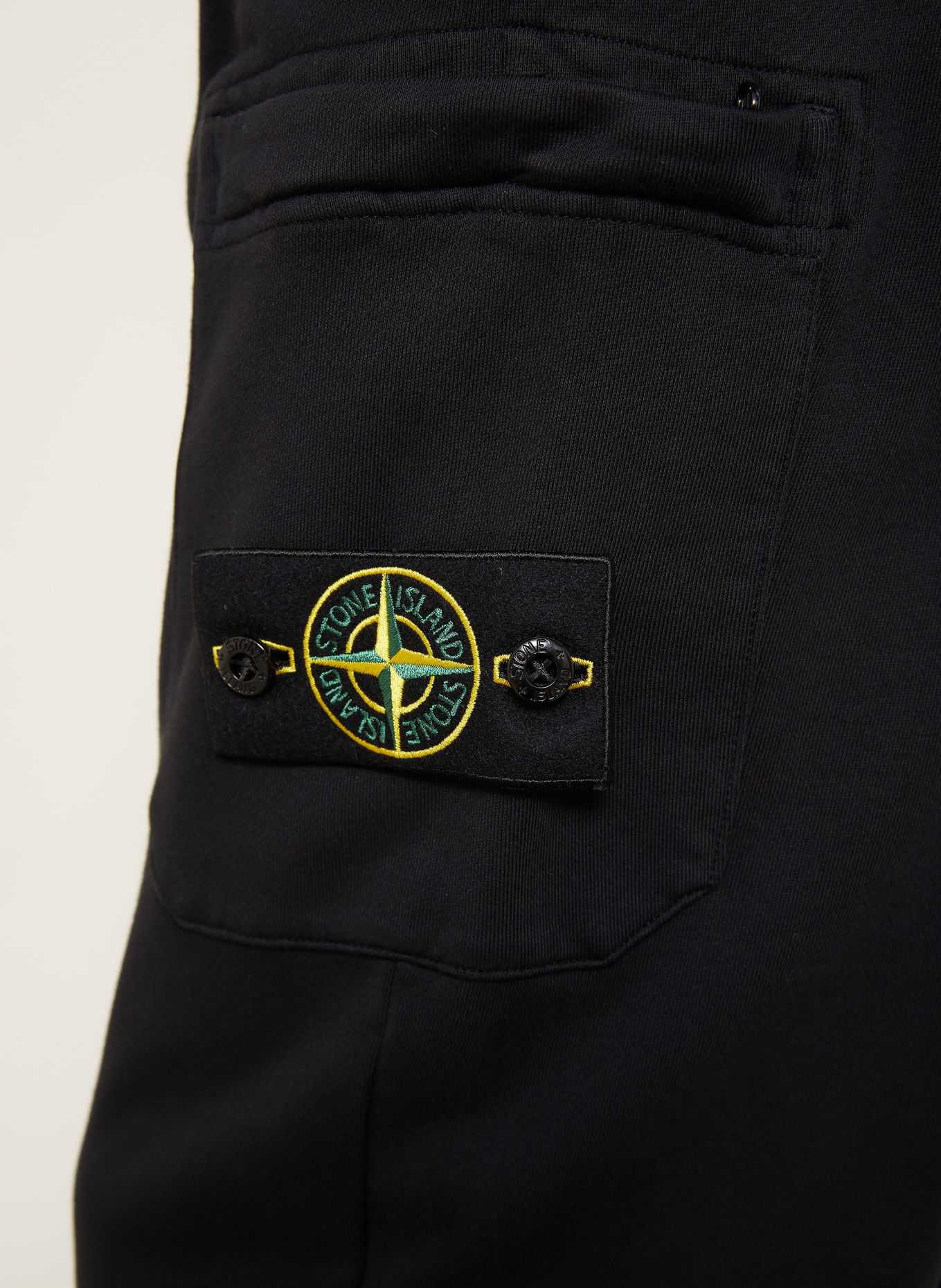 STONE ISLAND Sweatpants: SCHWARZ