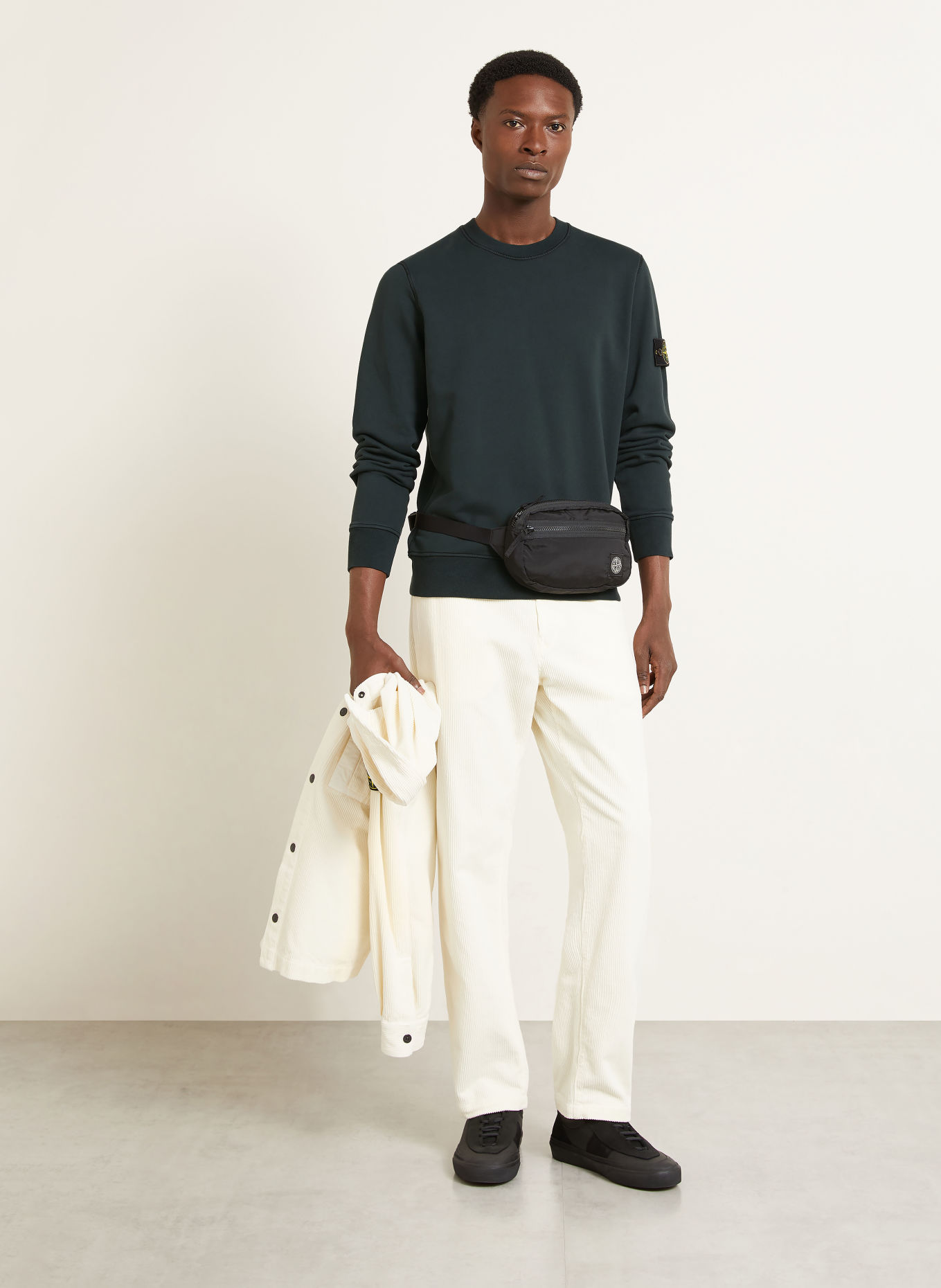 STONE ISLAND Bluza: CIEMNOZIELONY