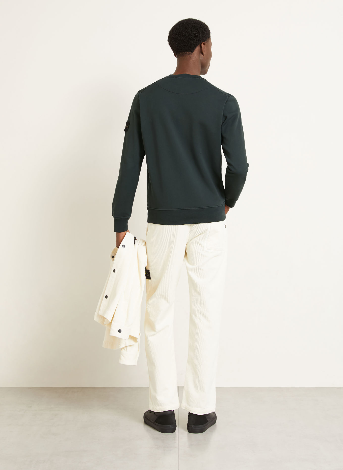 STONE ISLAND Bluza: CIEMNOZIELONY