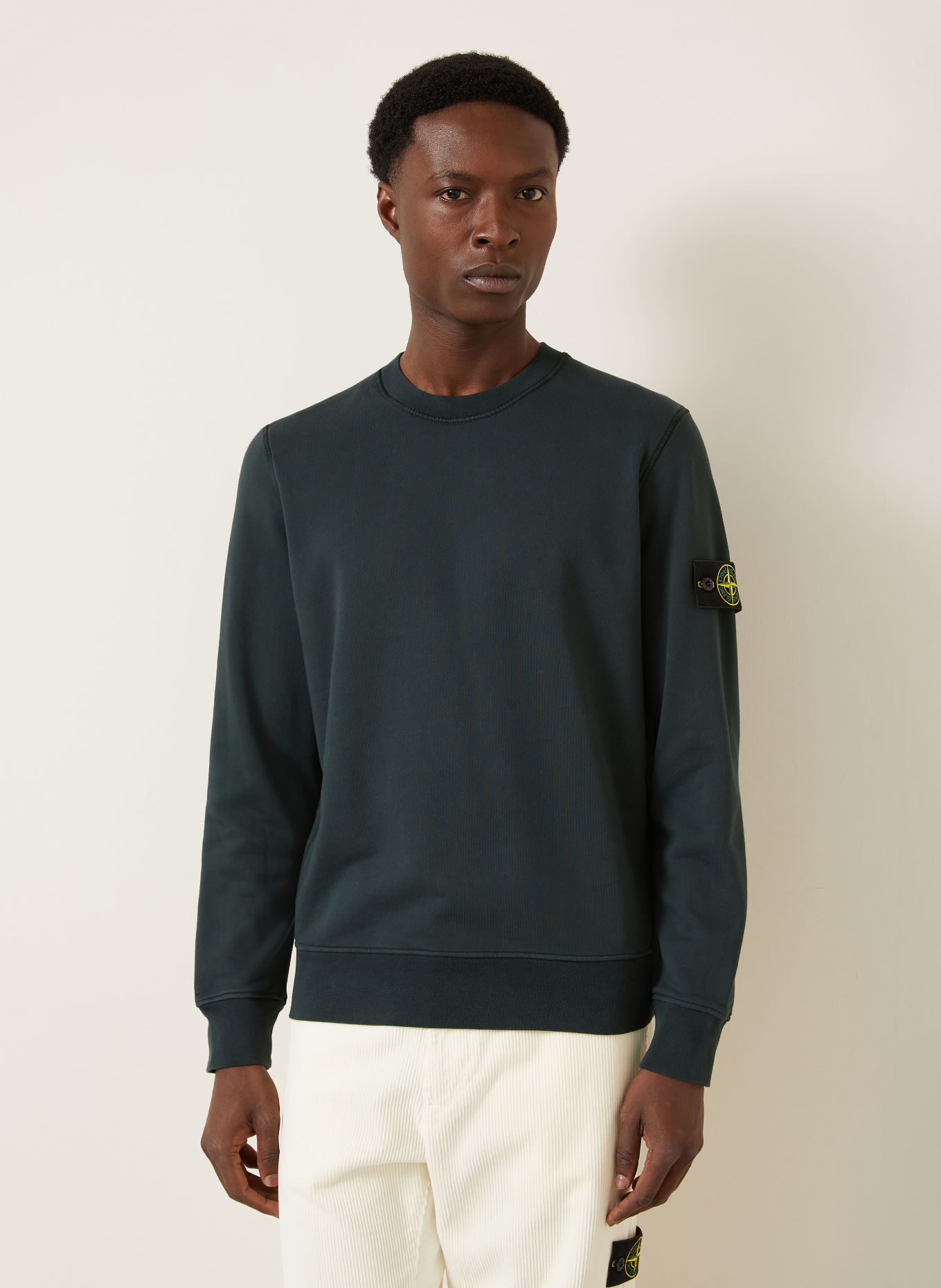 STONE ISLAND Bluza: CIEMNOZIELONY
