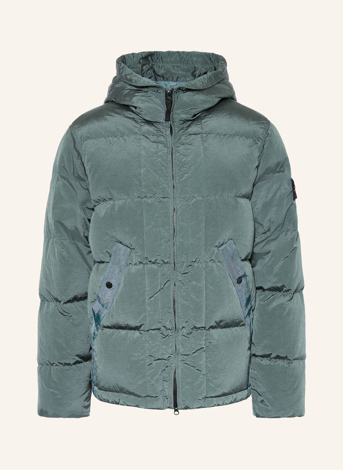 STONE ISLAND Daunenjacke: GRÜN / PETROL