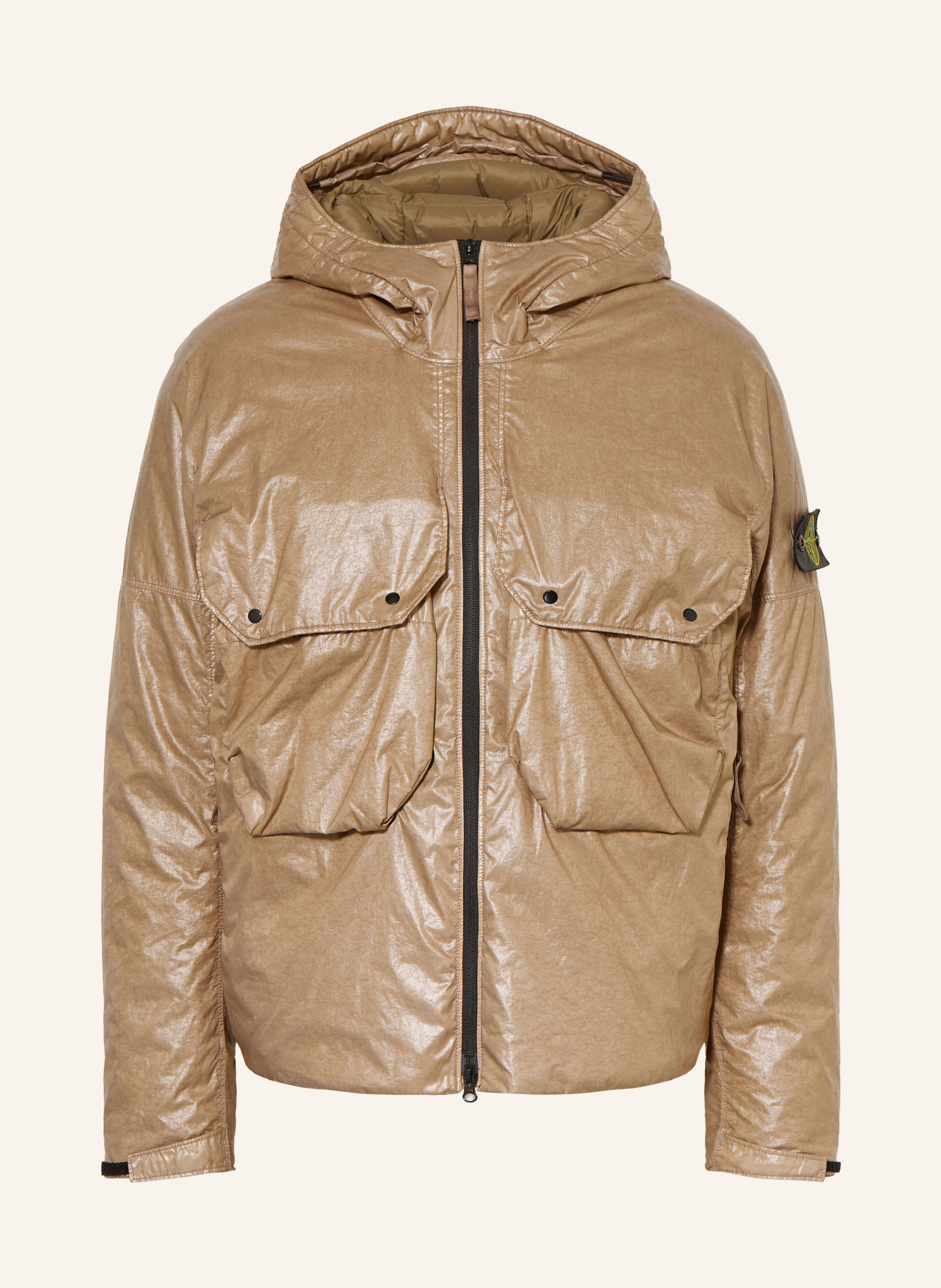 STONE ISLAND Donsjas: LICHTGROEN