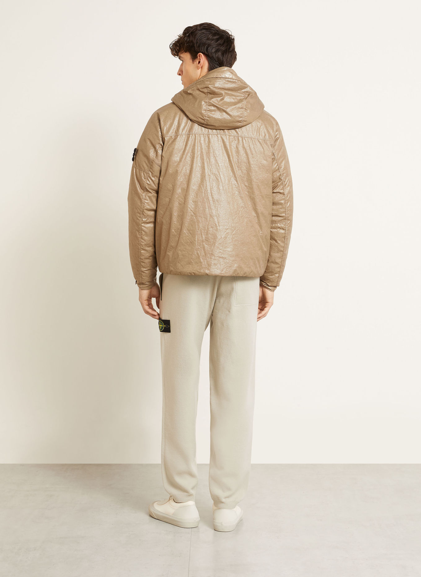 STONE ISLAND Donsjas: LICHTGROEN