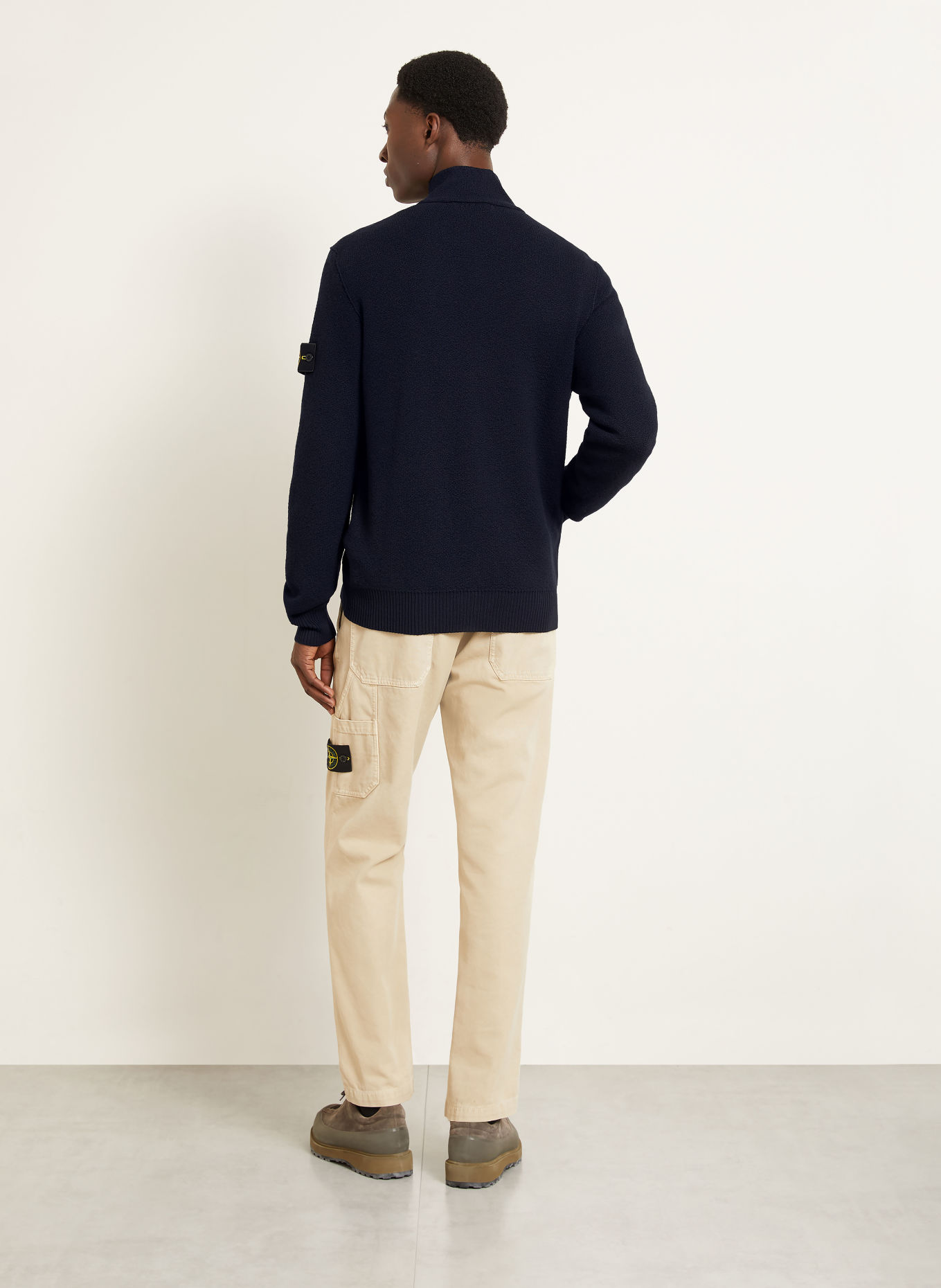 STONE ISLAND Kardigan: GRANATOWY