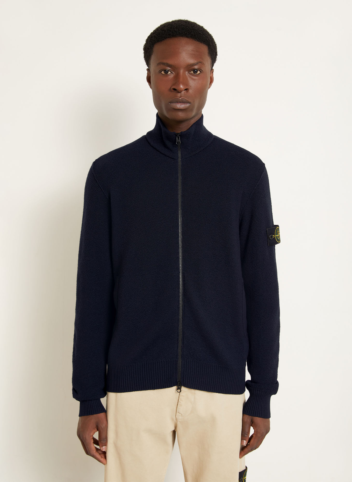 STONE ISLAND Kardigan: GRANATOWY