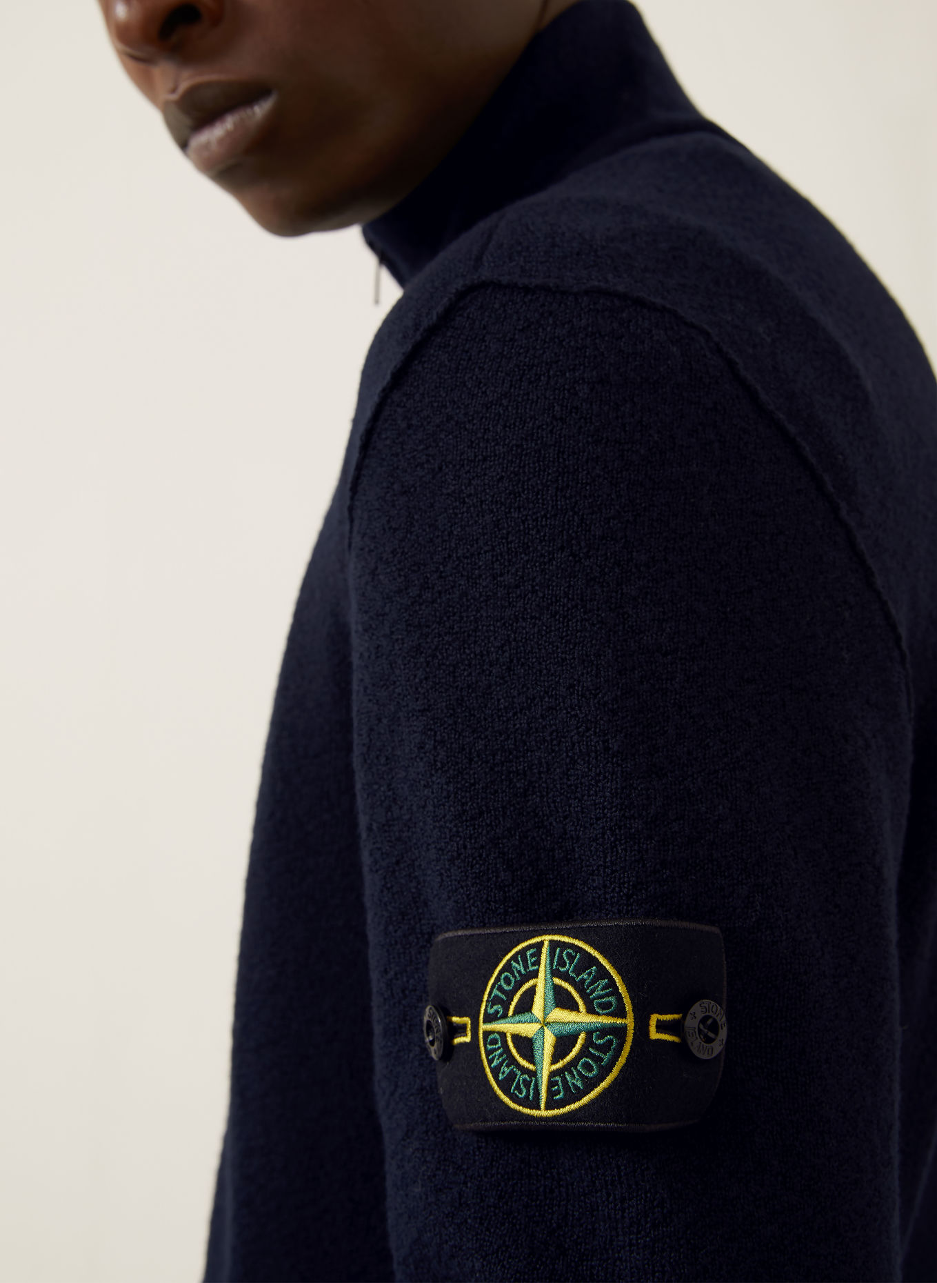 STONE ISLAND Kardigan: GRANATOWY