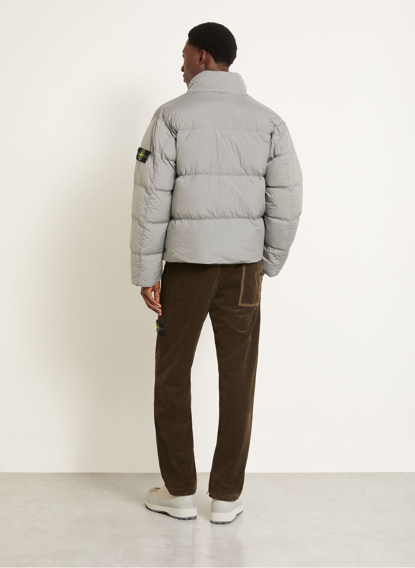 STONE ISLAND Daunenjacke: GRAU