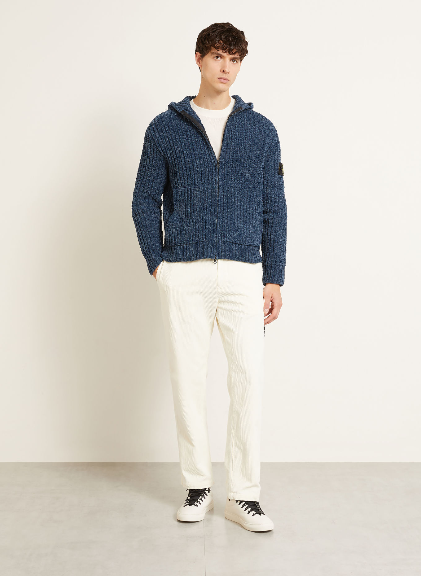 STONE ISLAND Vest: BLAUW