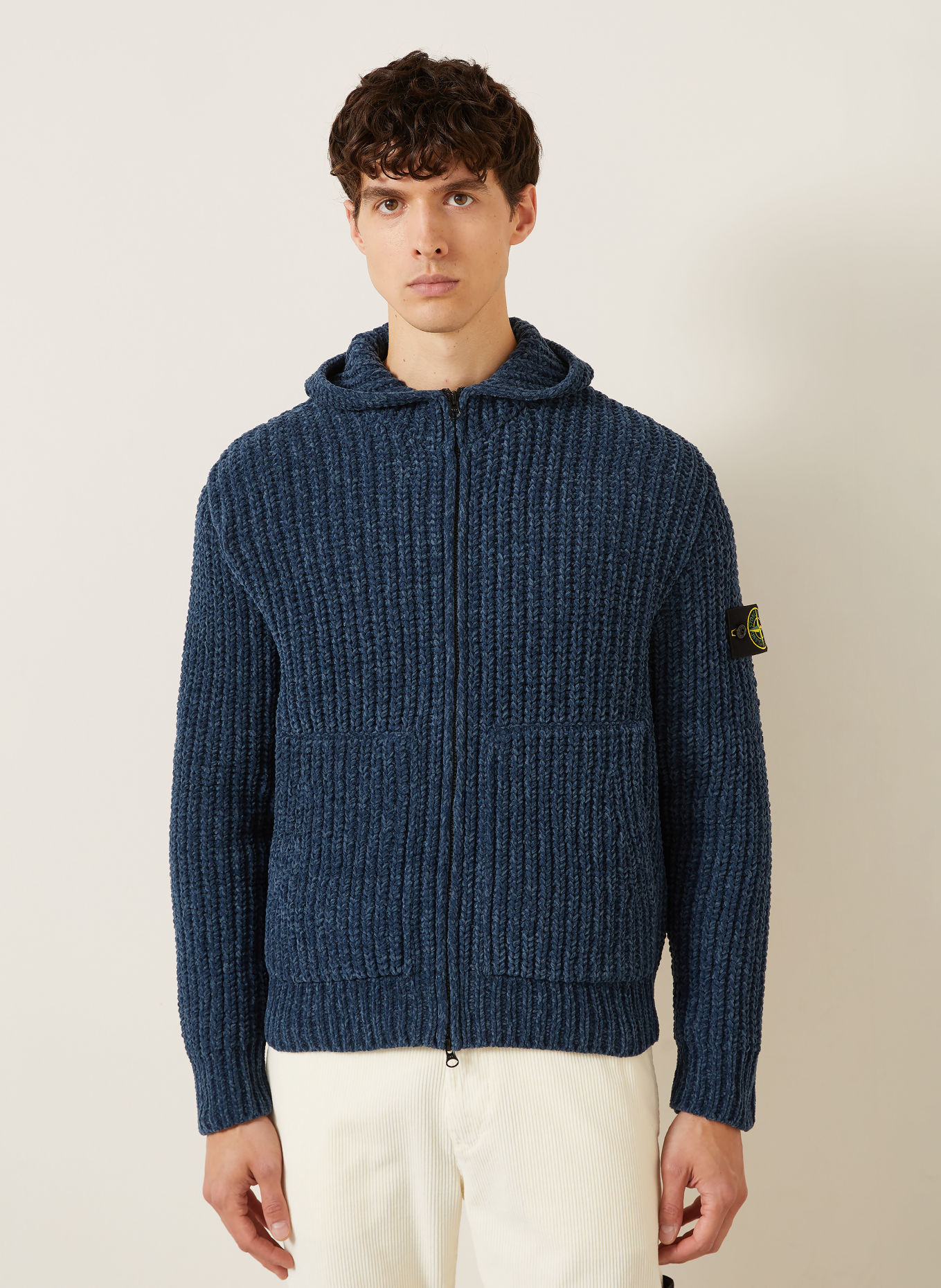 STONE ISLAND Vest: BLAUW