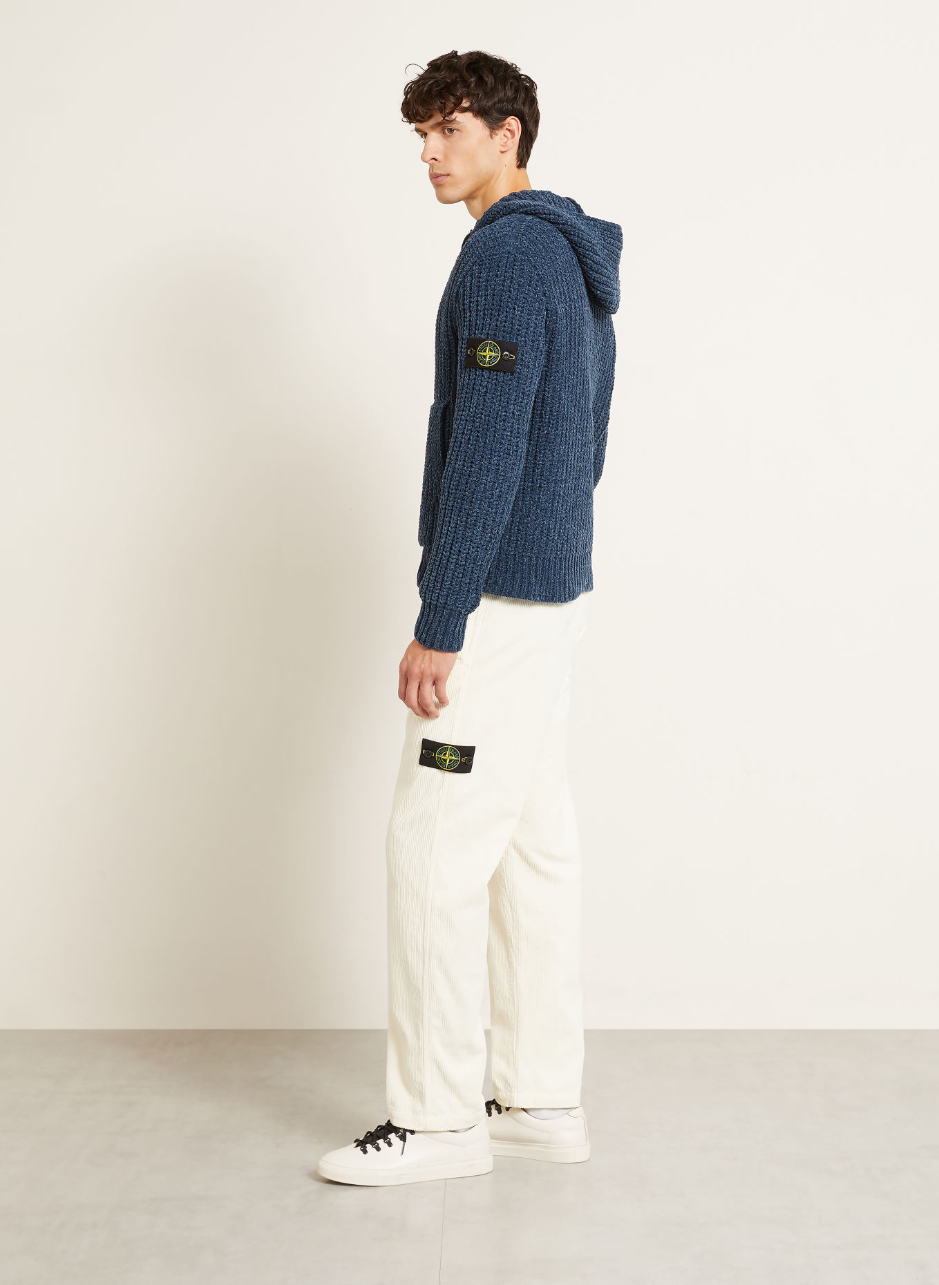 STONE ISLAND Vest: BLAUW