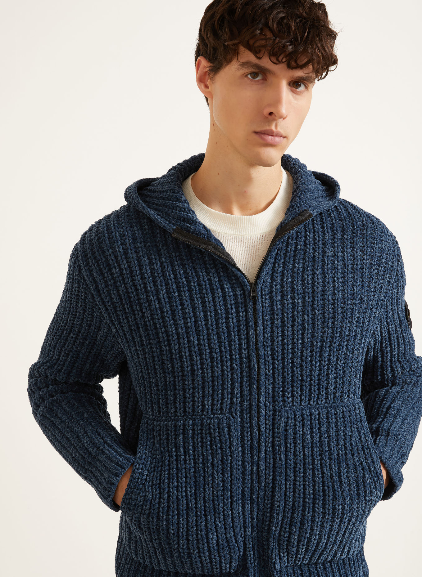 STONE ISLAND Vest: BLAUW