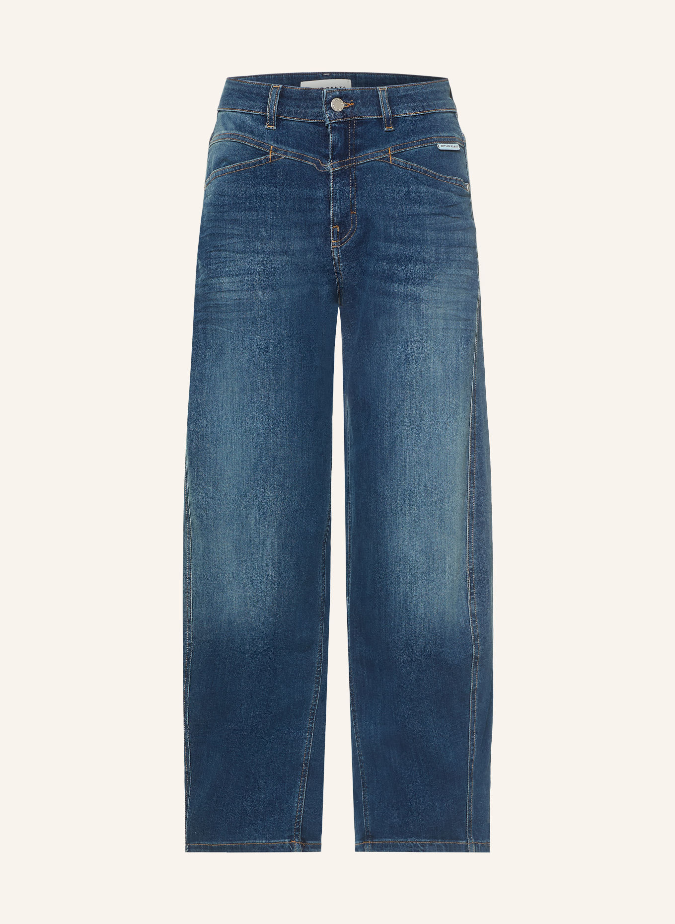 OPUS PANTS Barrel Jeans MENI COUPE: 70216 dark blue