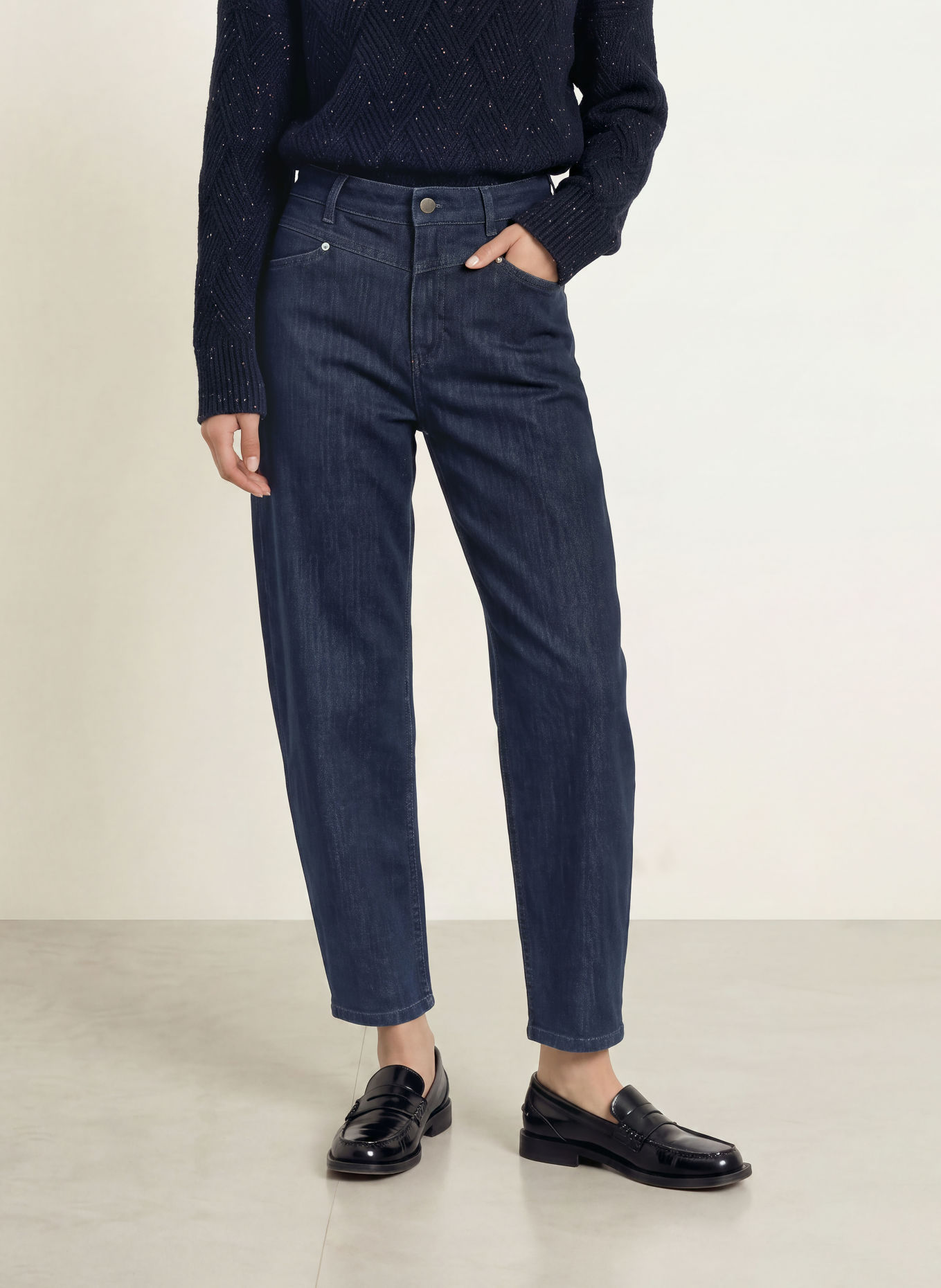 OPUS PANTS Barrel-leg jeans MARI PATRON: 70412 blue rinse