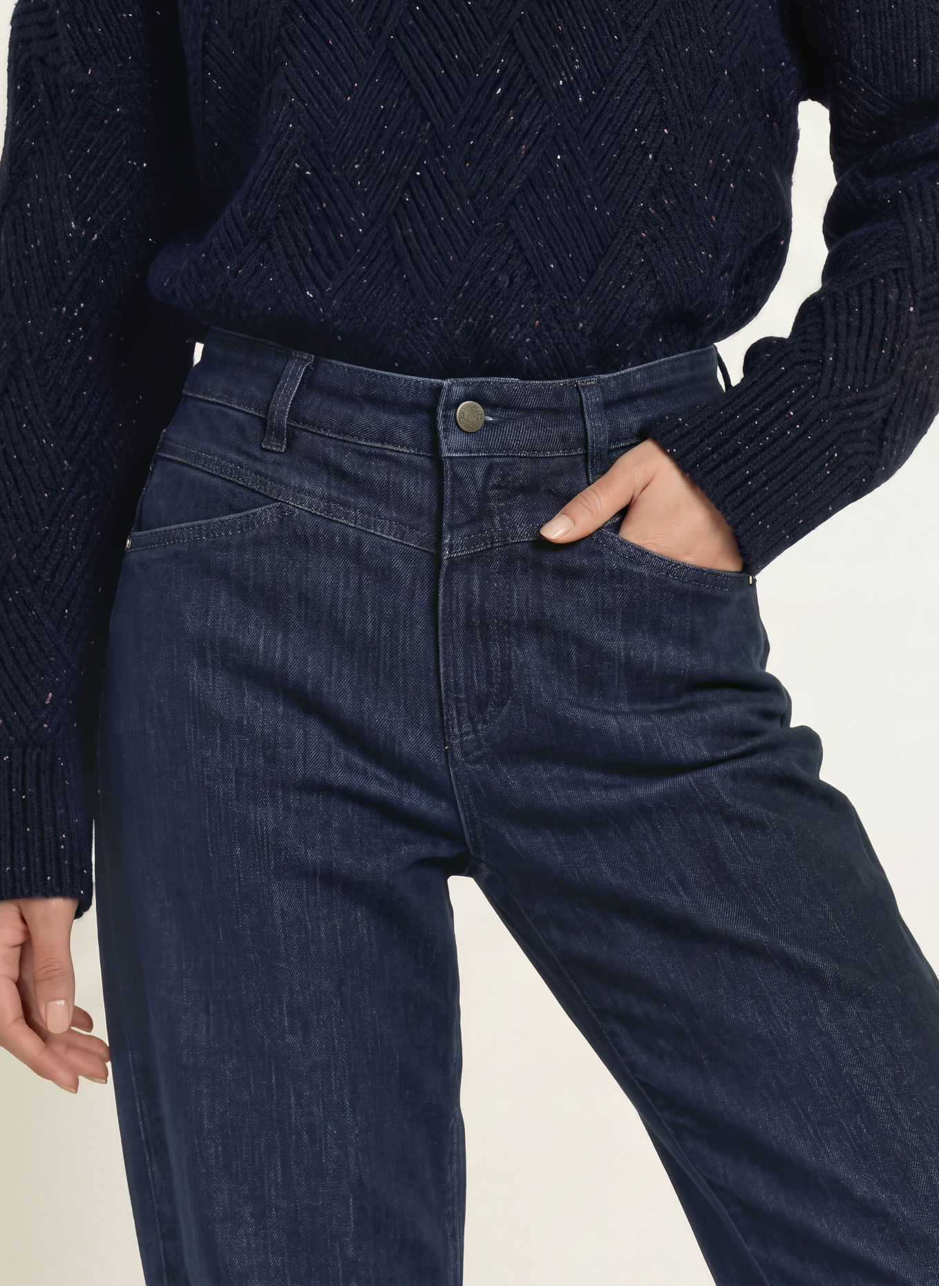 OPUS PANTS Barrel-leg jeans MARI PATRON: 70412 blue rinse