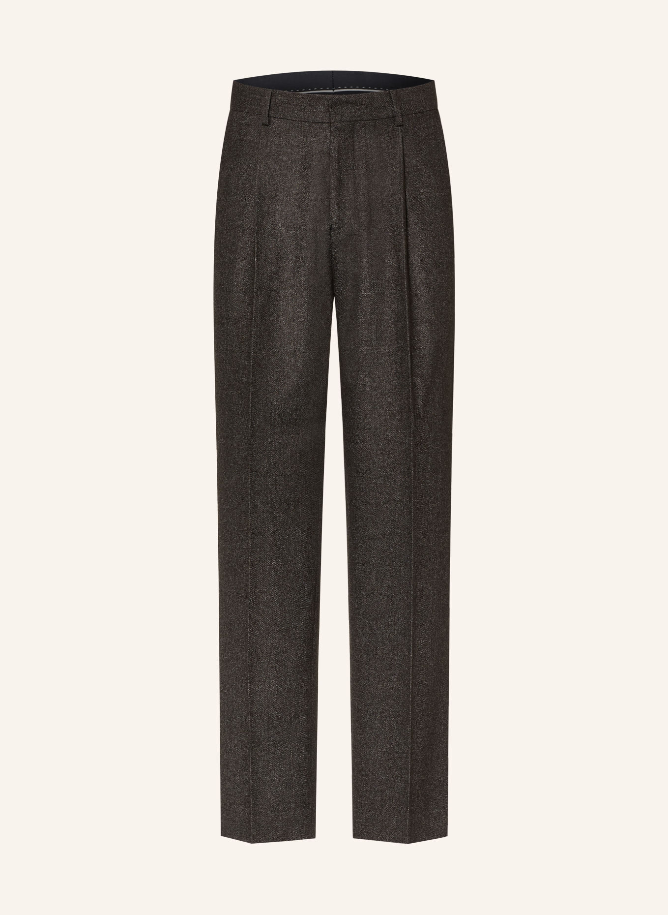 TIGER OF SWEDEN Broek TODNE Regular Fit: DONKERGRIJS