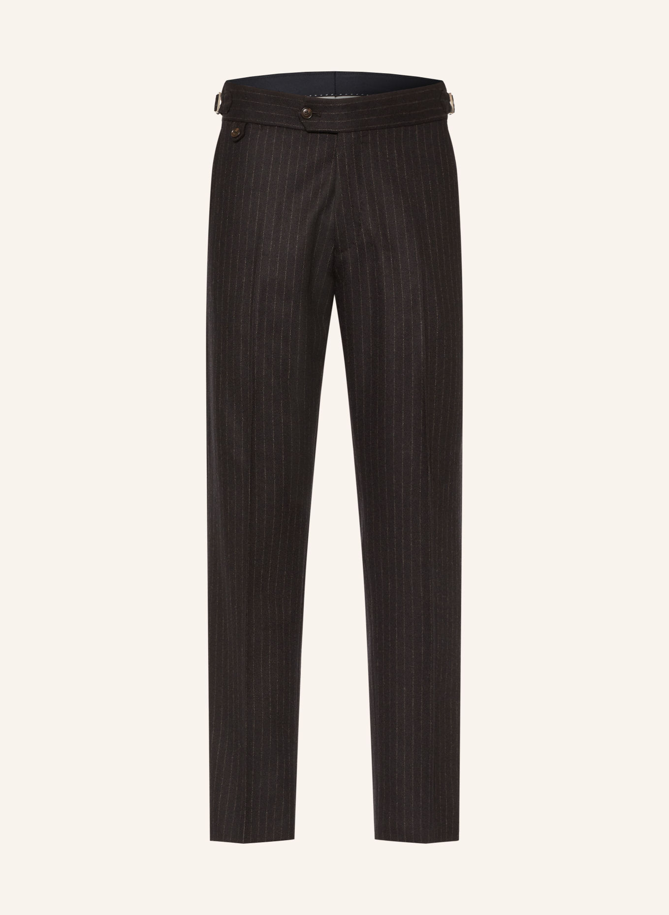 TIGER OF SWEDEN Broek TENSE Regular Fit: DONKERBLAUW / LICHTGRIJS