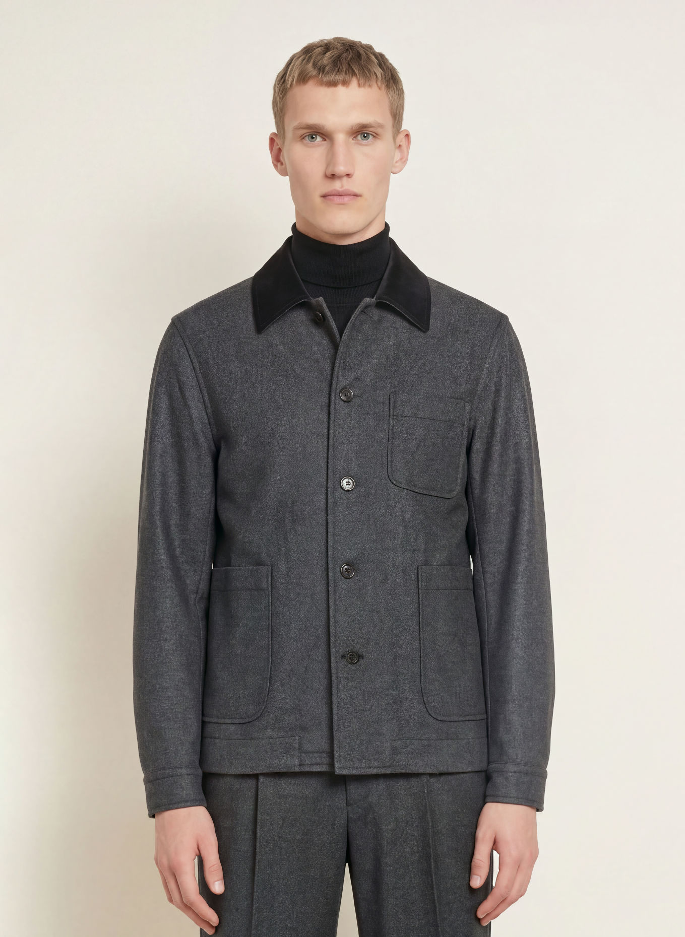 TIGER OF SWEDEN Overjacket SONNY: DONKERGRIJS
