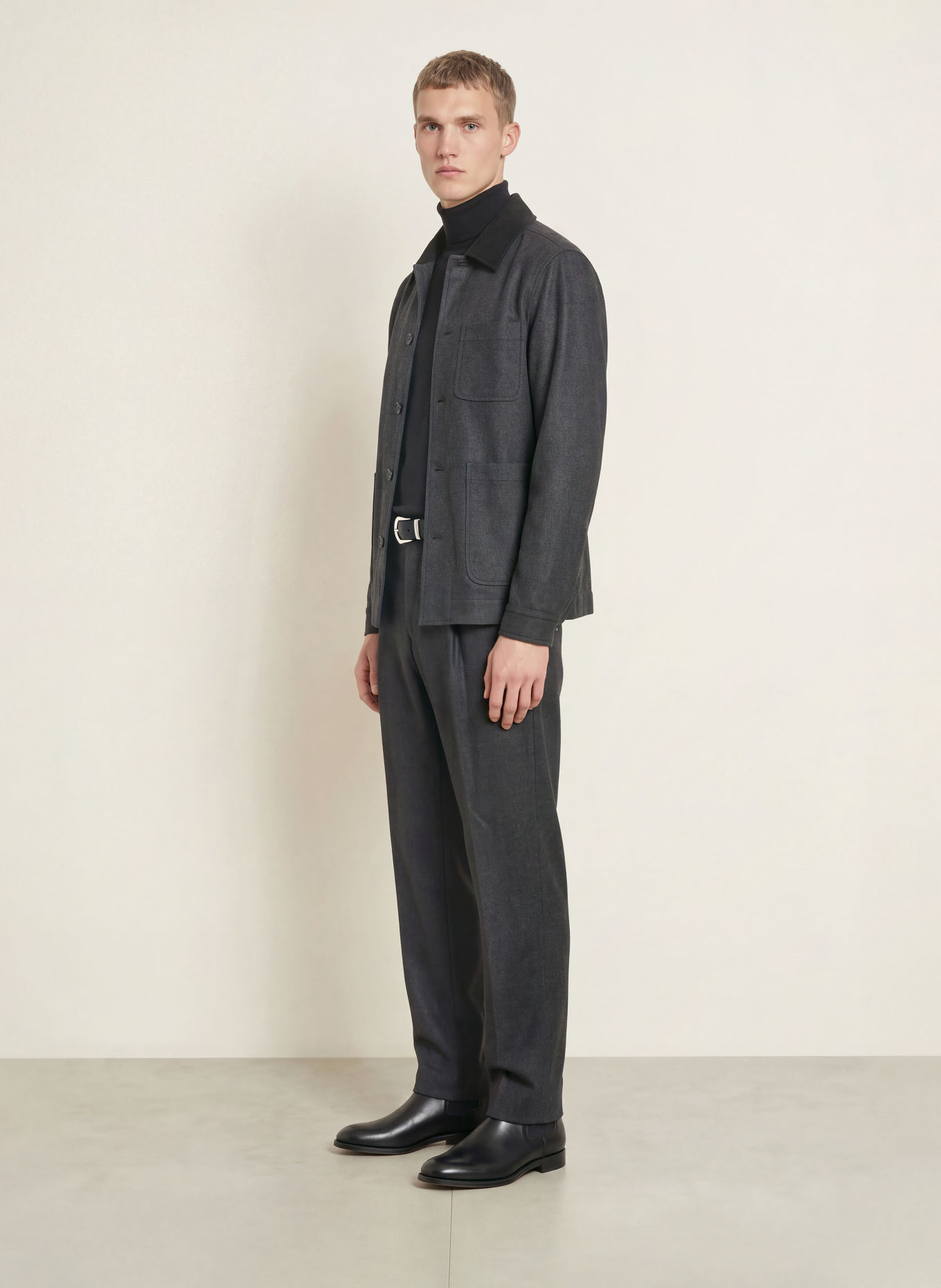 TIGER OF SWEDEN Overjacket SONNY: DONKERGRIJS