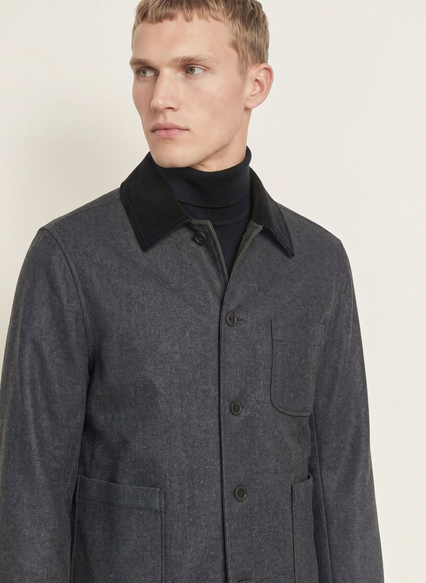 TIGER OF SWEDEN Overjacket SONNY: DONKERGRIJS