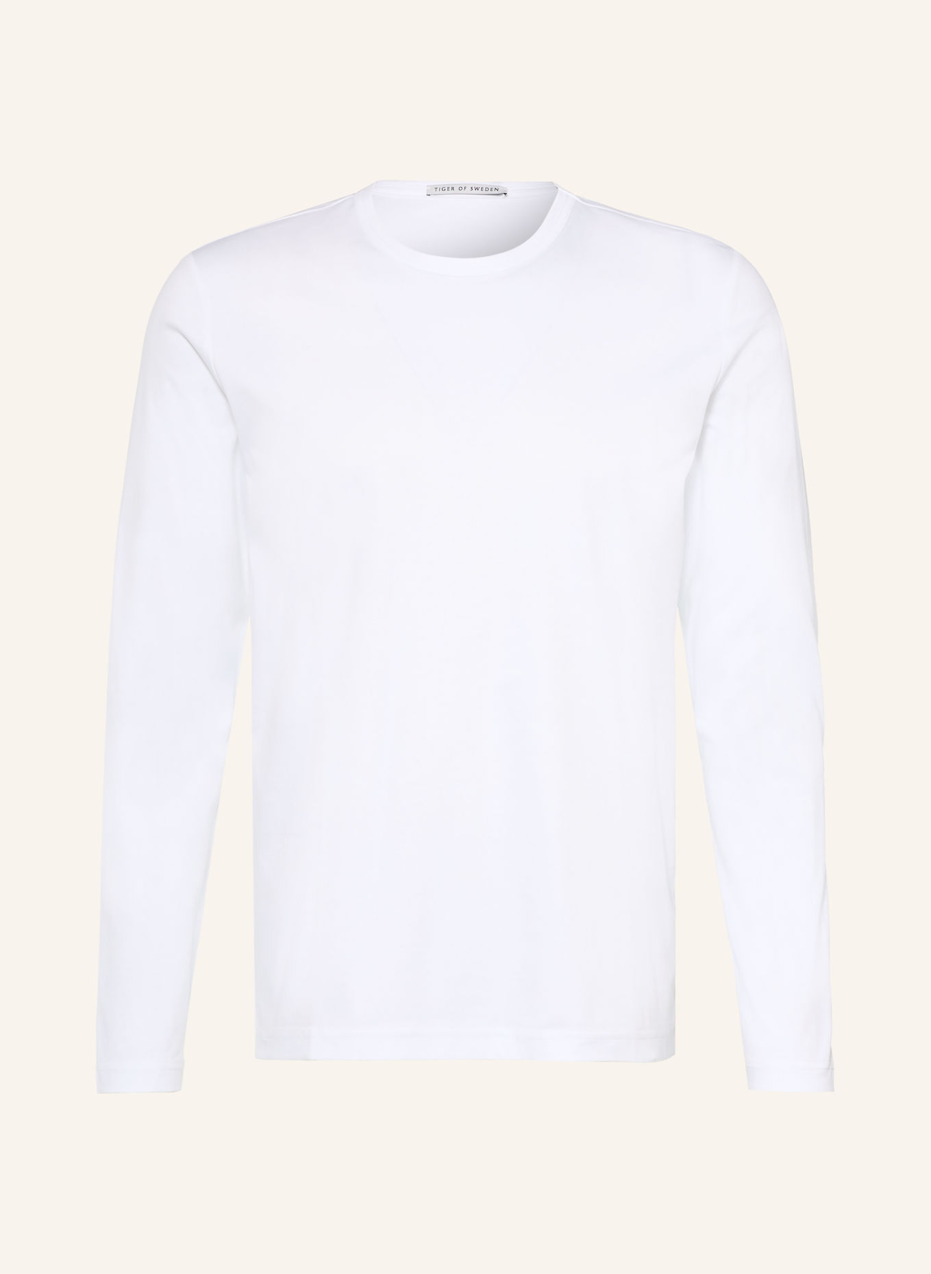 TIGER OF SWEDEN Longsleeve OLAF: WIT