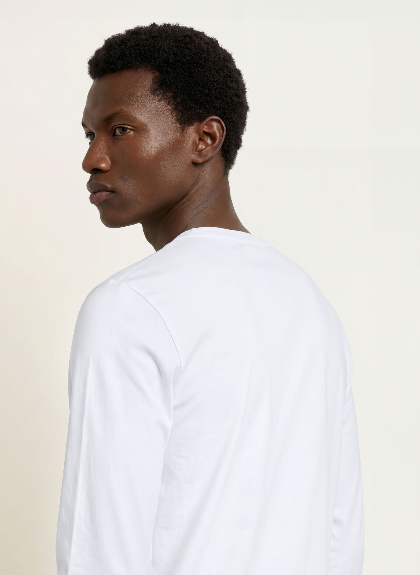 TIGER OF SWEDEN Longsleeve OLAF: WIT