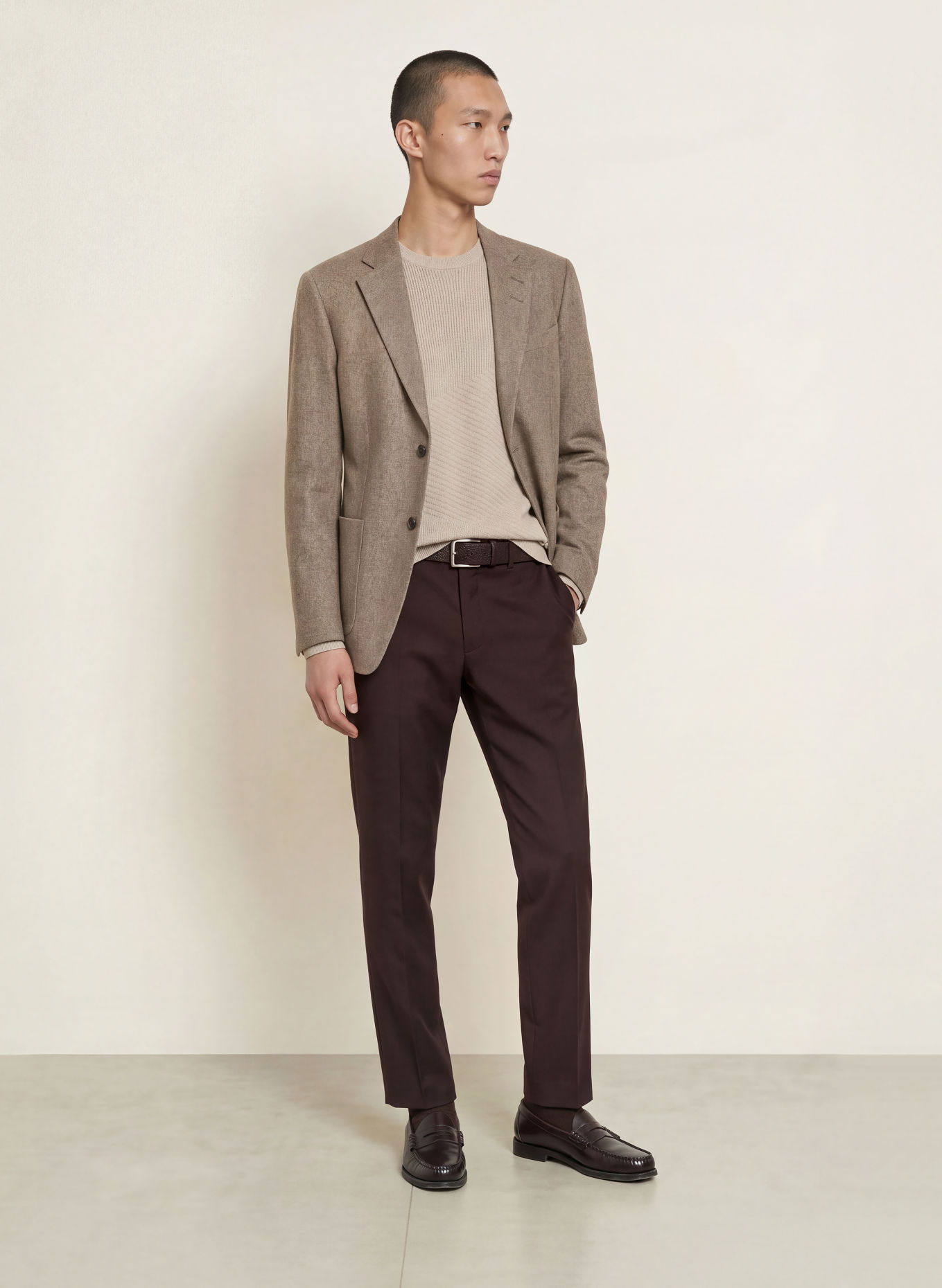 TIGER OF SWEDEN Veston de costume JUSTIN P, coupe extra slim: 1U4 Burlywood