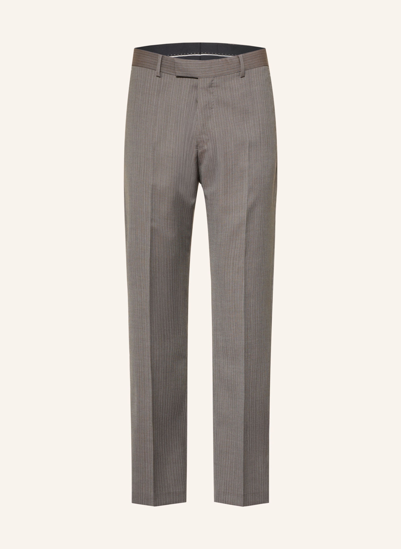 TIGER OF SWEDEN Oblekové kalhoty TENSER Extra Slim Fit: 193 Mud