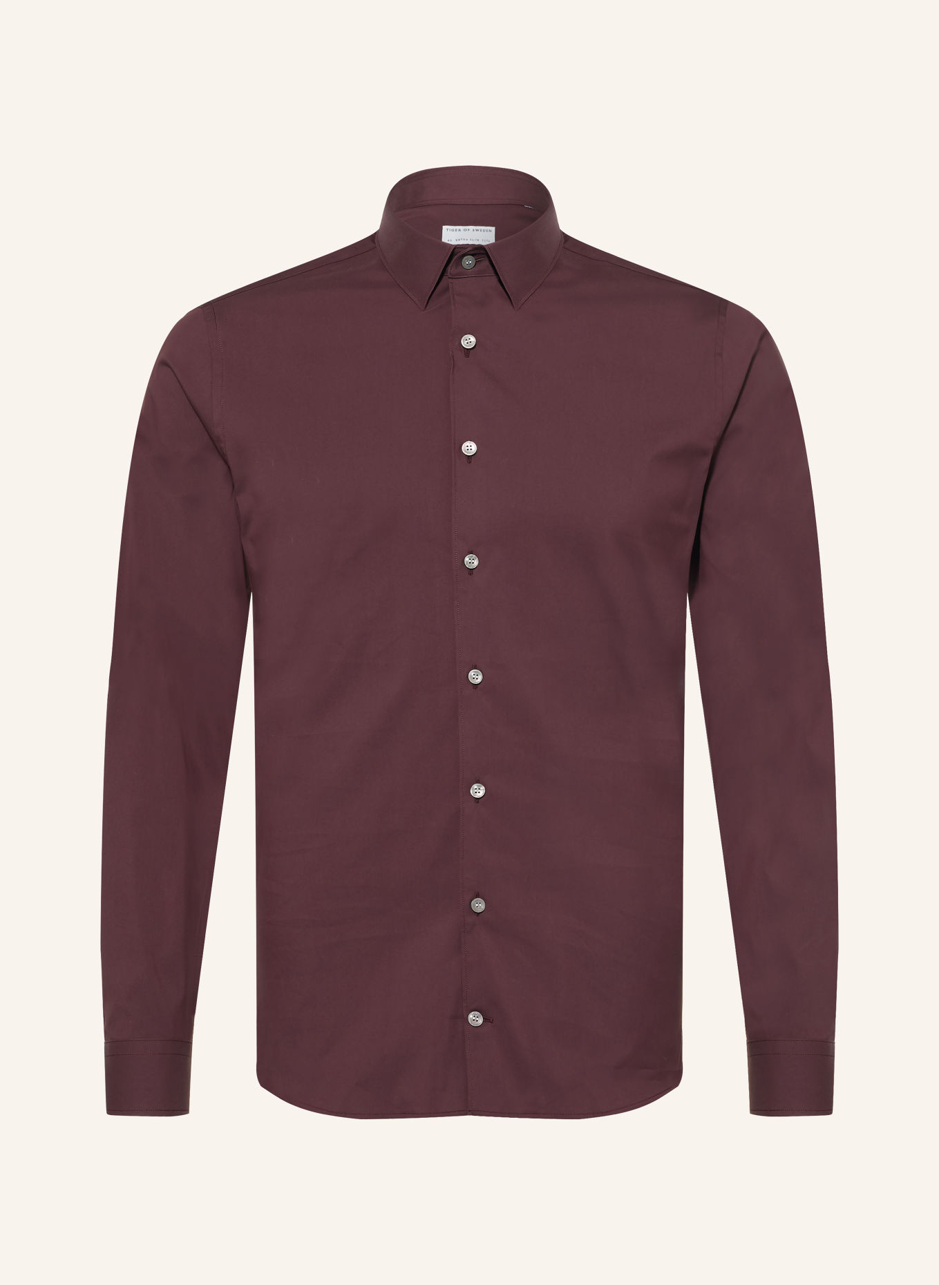 TIGER OF SWEDEN Košile FILBRODIE Extra Slim Fit: TMAVĚ FIALOVÁ