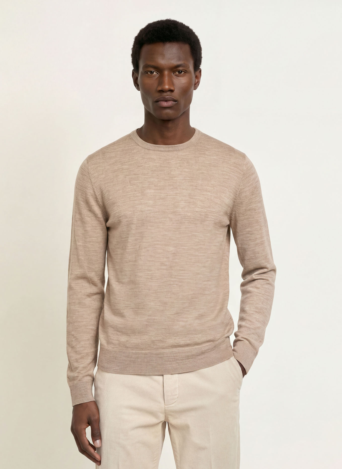 TIGER OF SWEDEN Trui CONNOR: BEIGE