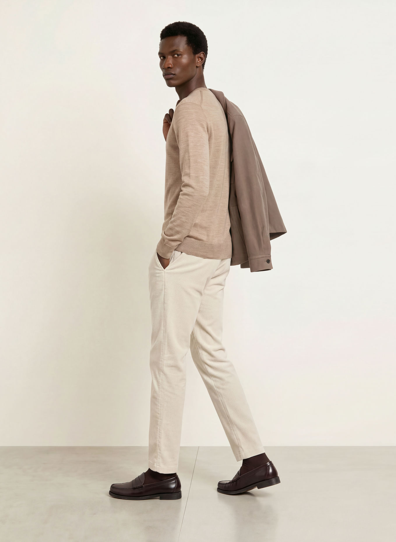 TIGER OF SWEDEN Trui CONNOR: BEIGE