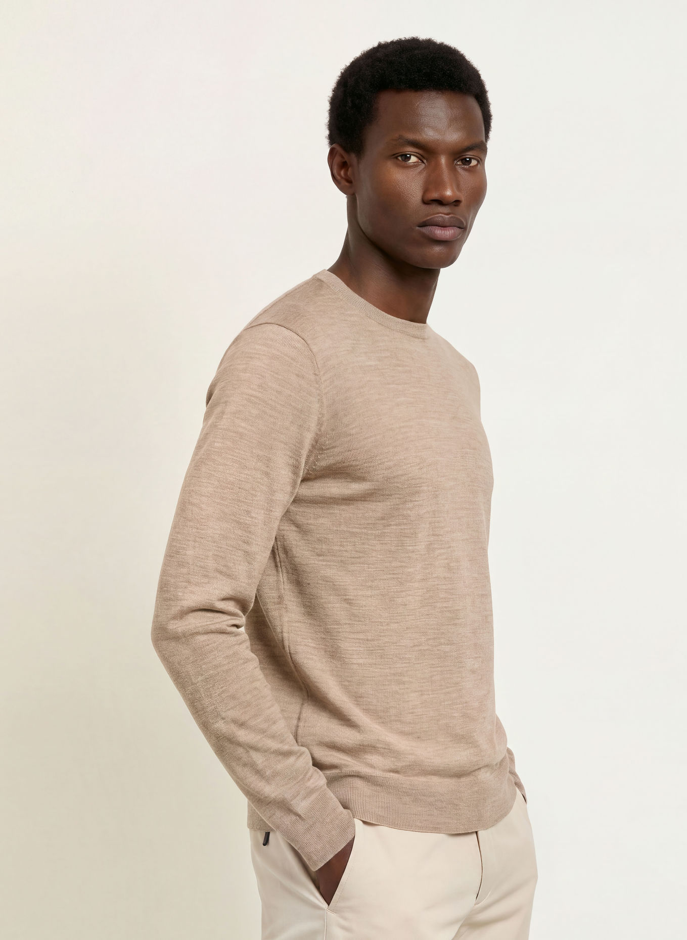 TIGER OF SWEDEN Trui CONNOR: BEIGE