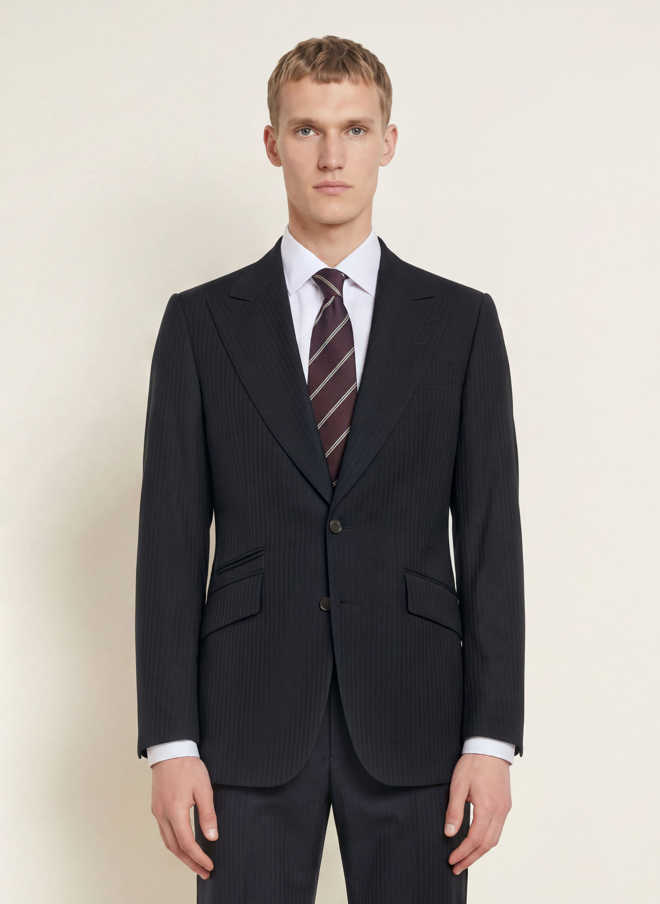 TIGER OF SWEDEN Colbert JOSHWA Extra Slim Fit: 09C Dark Ink