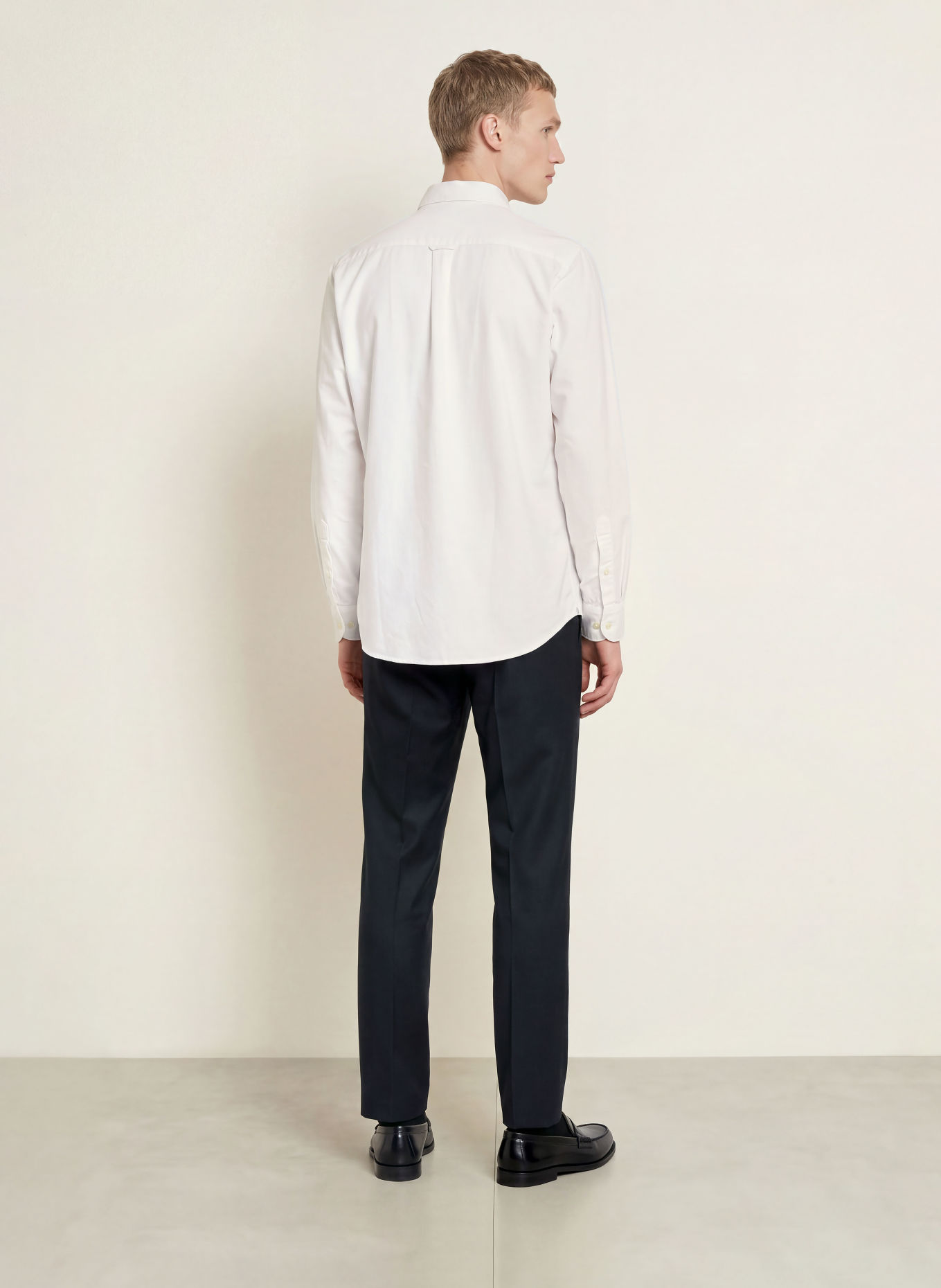 ETON Oxford-overhemd, medium fit: WIT