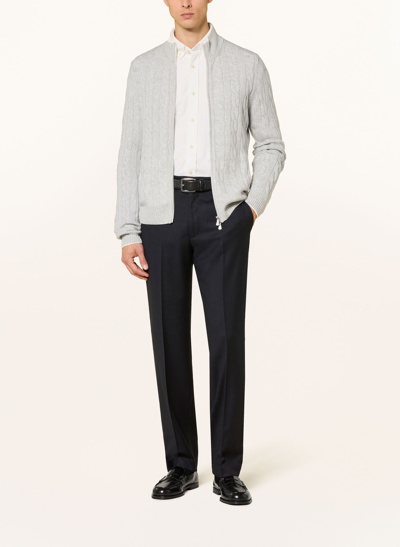 ETON Oxford-overhemd, medium fit: WIT