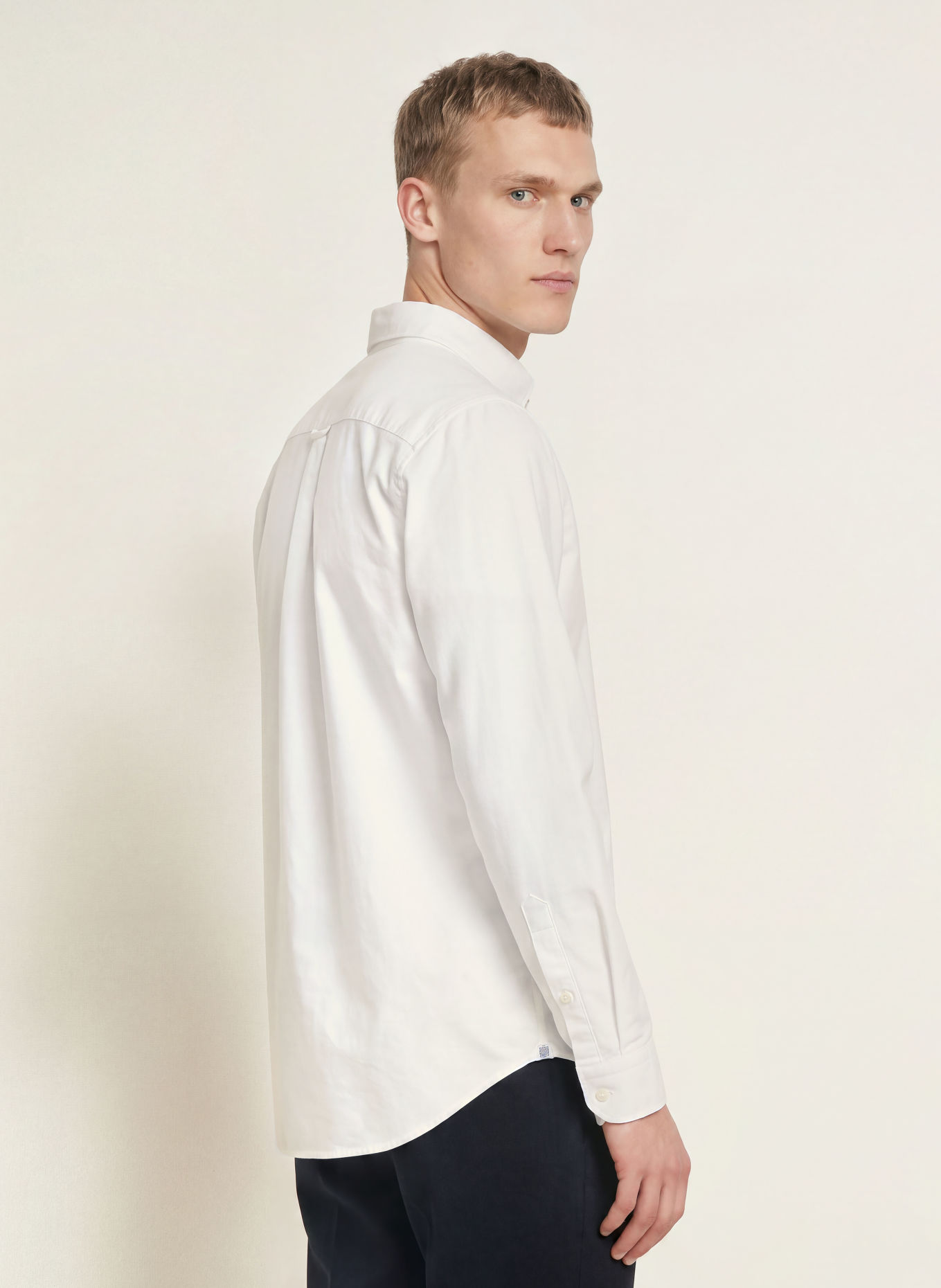 ETON Oxford-overhemd, medium fit: WIT