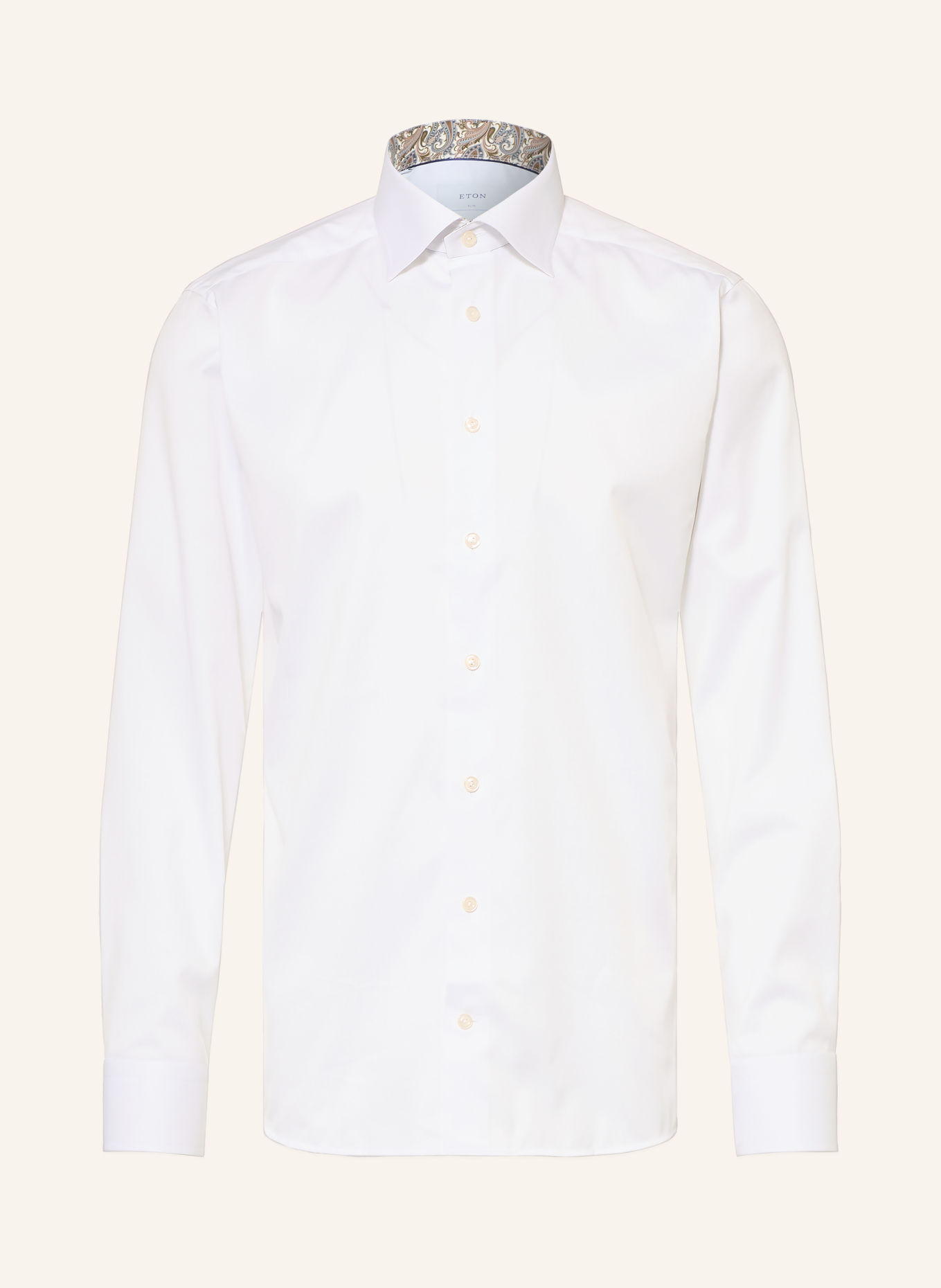 ETON Overhemd, slim fit: WIT
