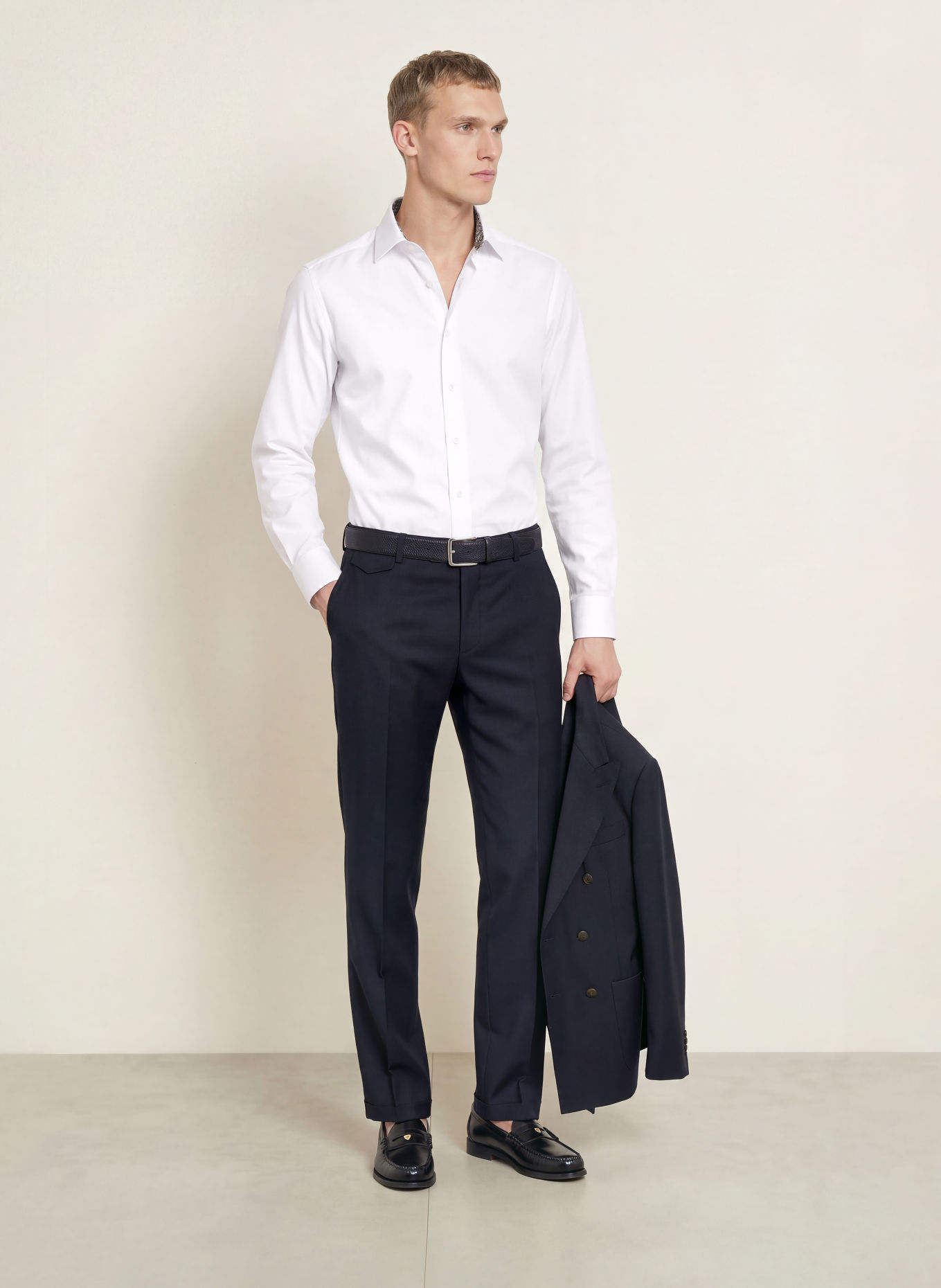 ETON Overhemd, slim fit: WIT