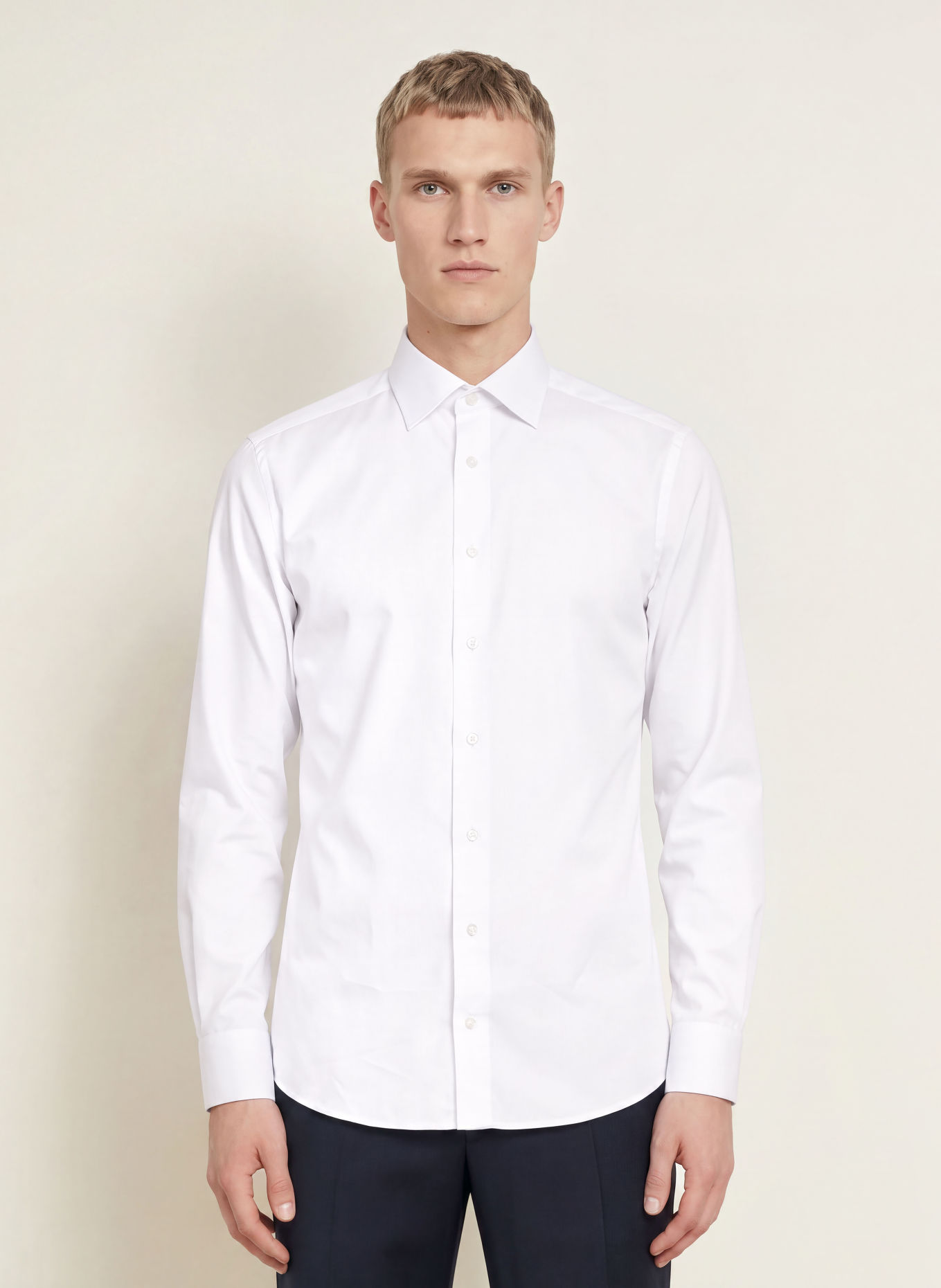 ETON Overhemd, slim fit: WIT