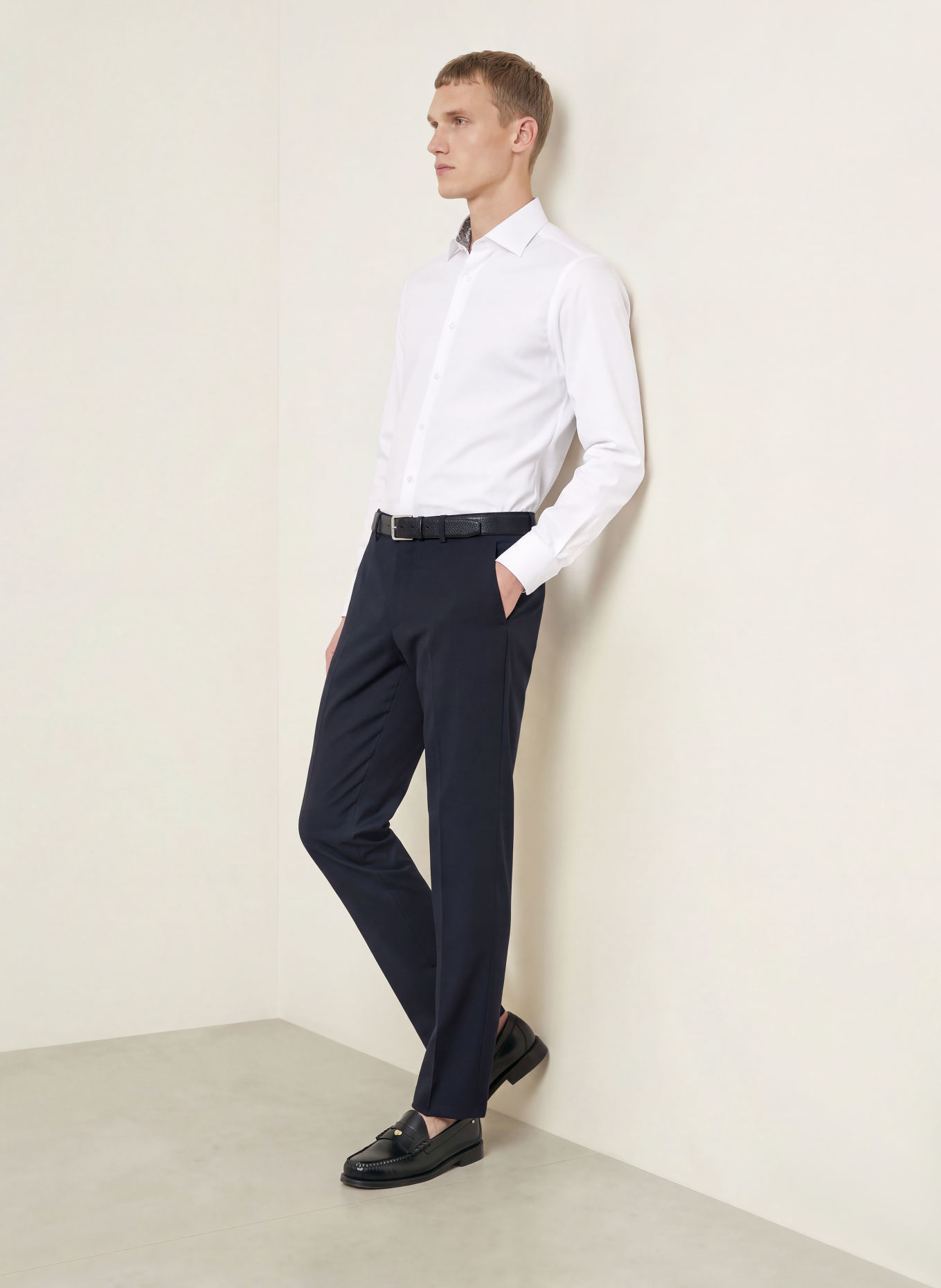 ETON Overhemd, slim fit: WIT