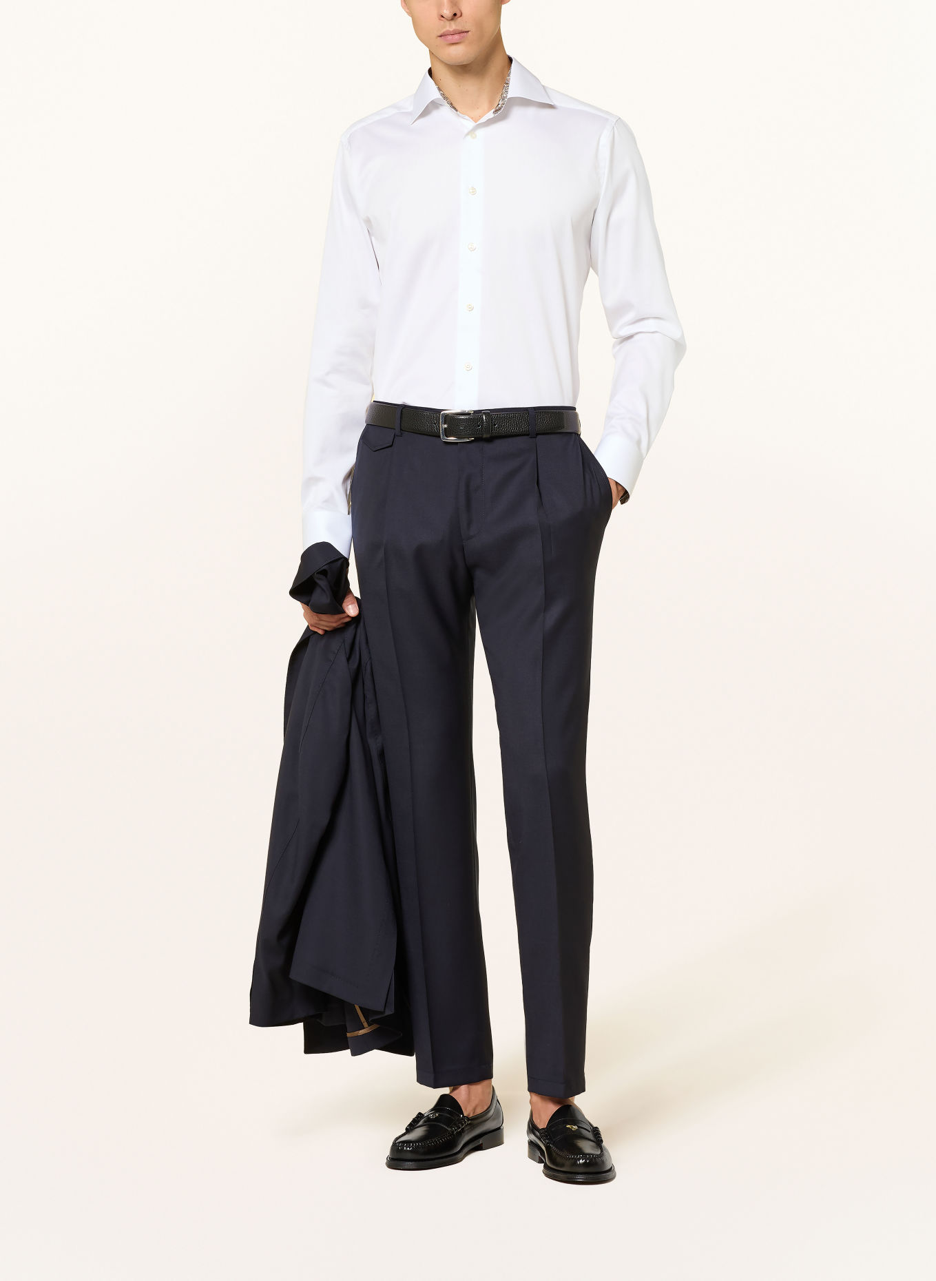 ETON Overhemd, slim fit: WIT