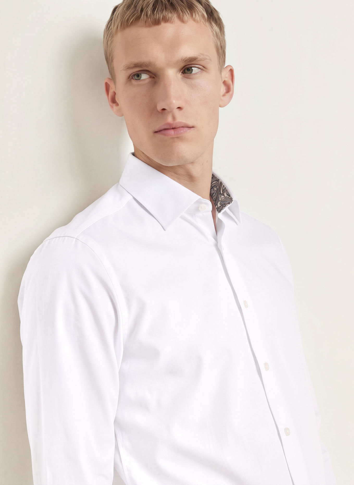 ETON Overhemd, slim fit: WIT