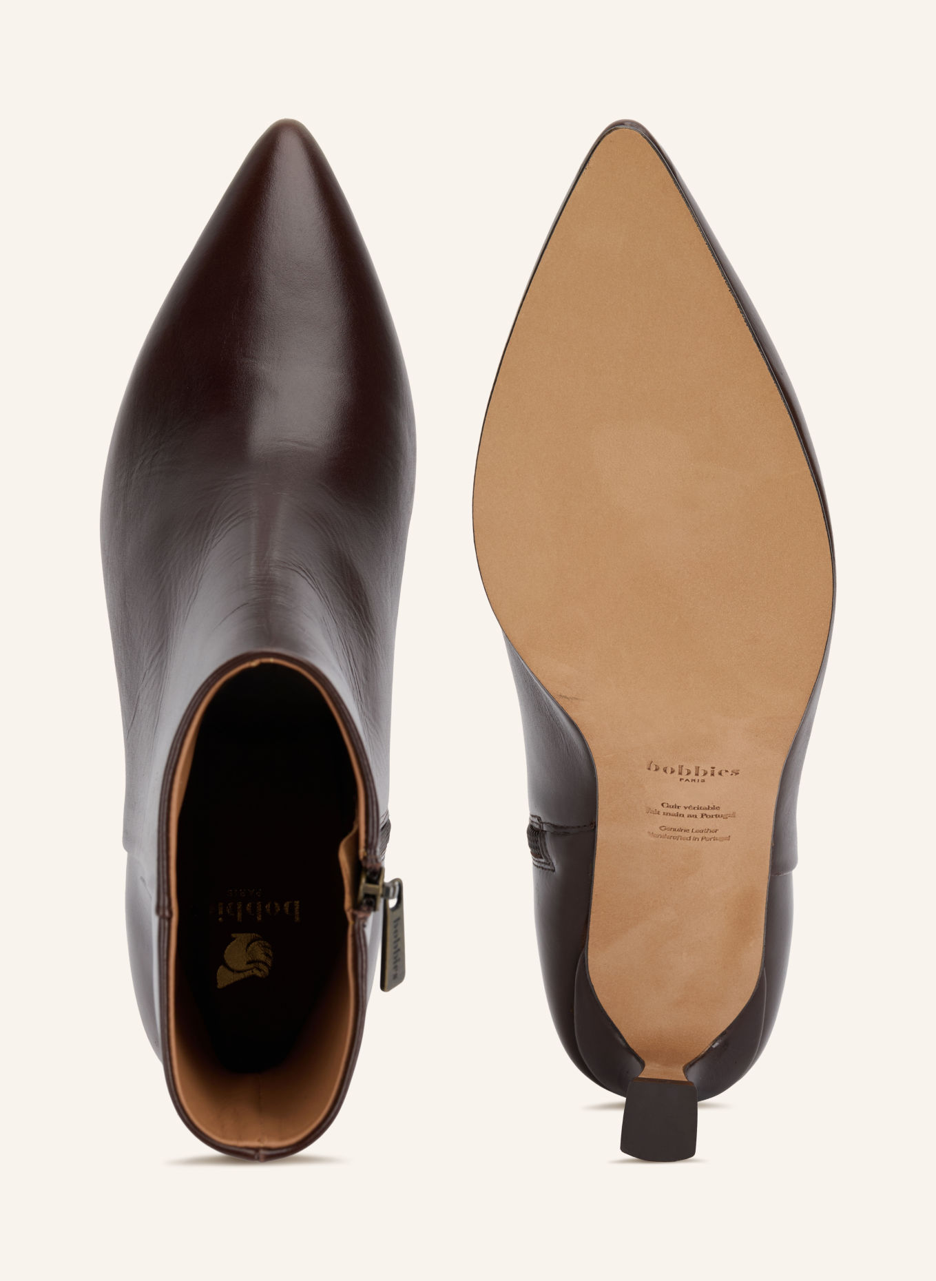 bobbies Stiefeletten AUDREY: DUNKELBRAUN