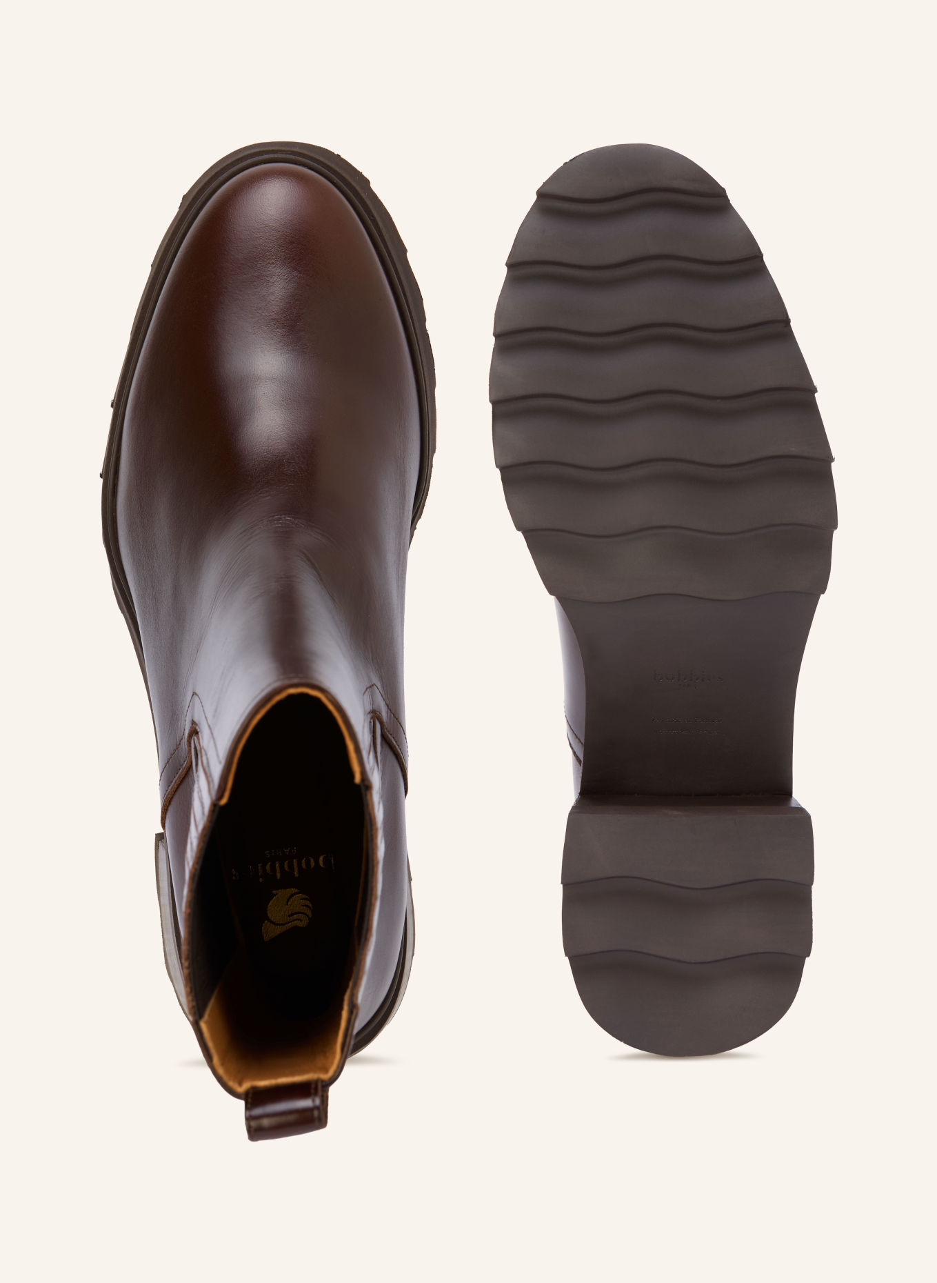 bobbies LISON Chelsea boots: DARK BROWN