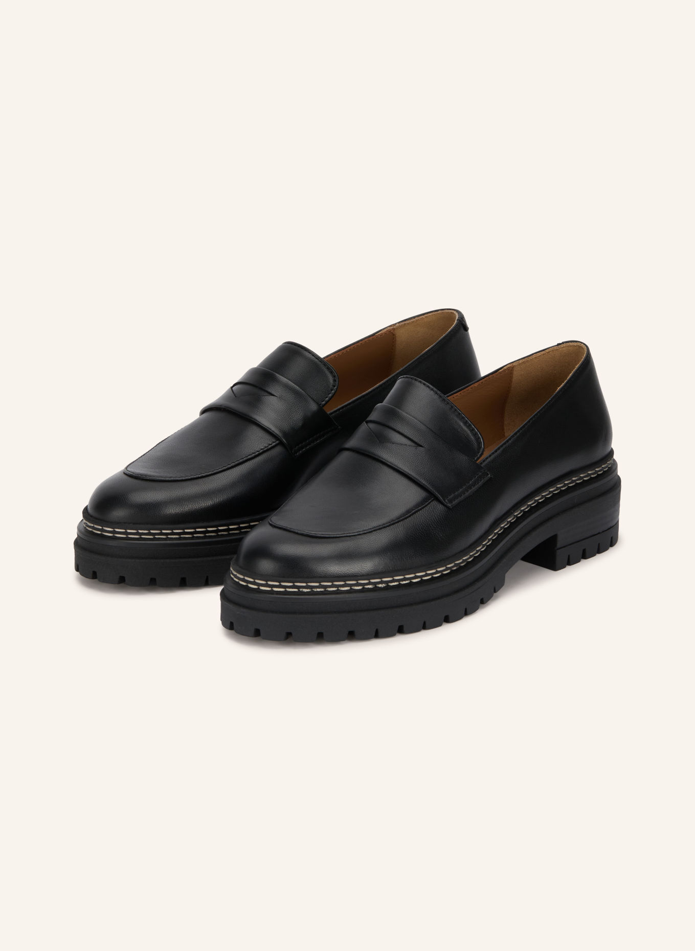 bobbies Penny-Loafer: SCHWARZ
