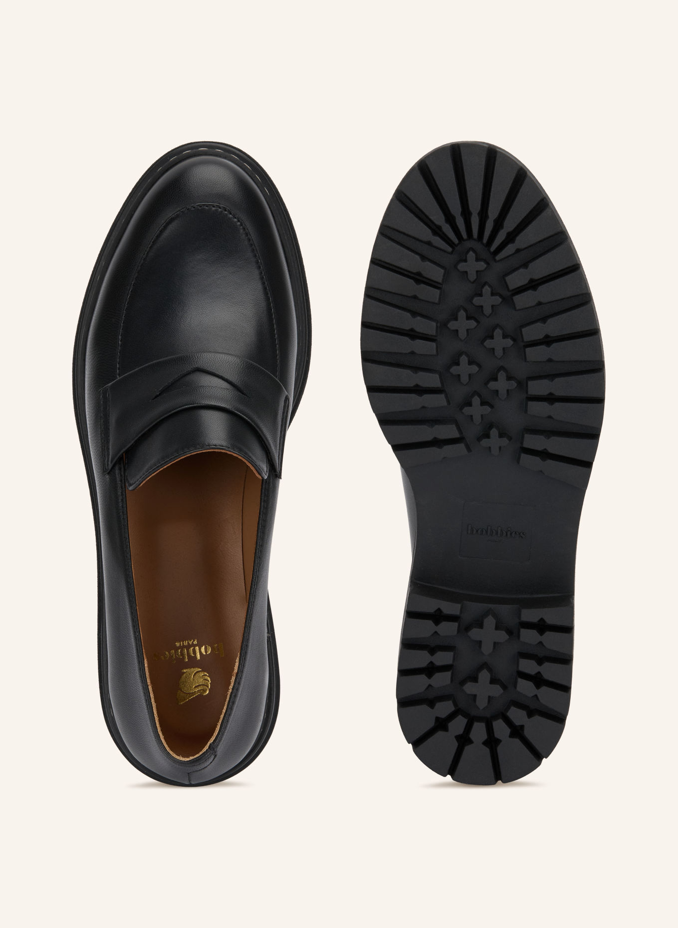 bobbies Penny-Loafer: SCHWARZ