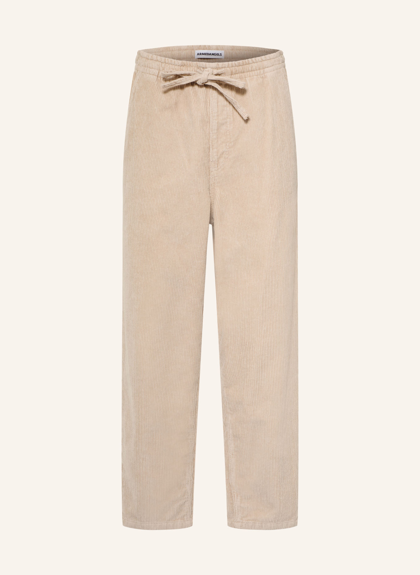 ARMEDANGELS Jogger-Style Cord Pants, Tapered Fit: BEIGE