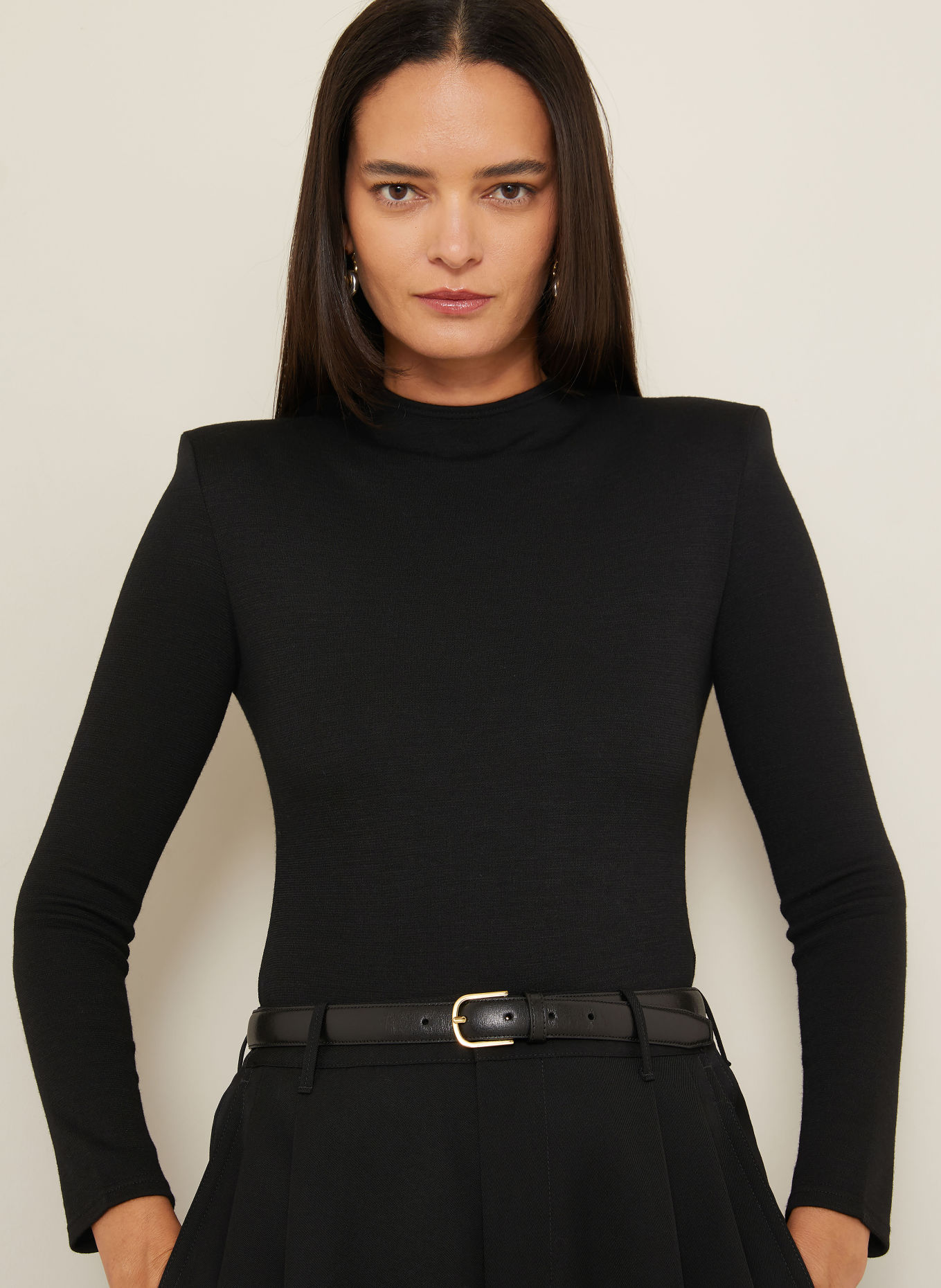 JIL SANDER Body: CZARNY