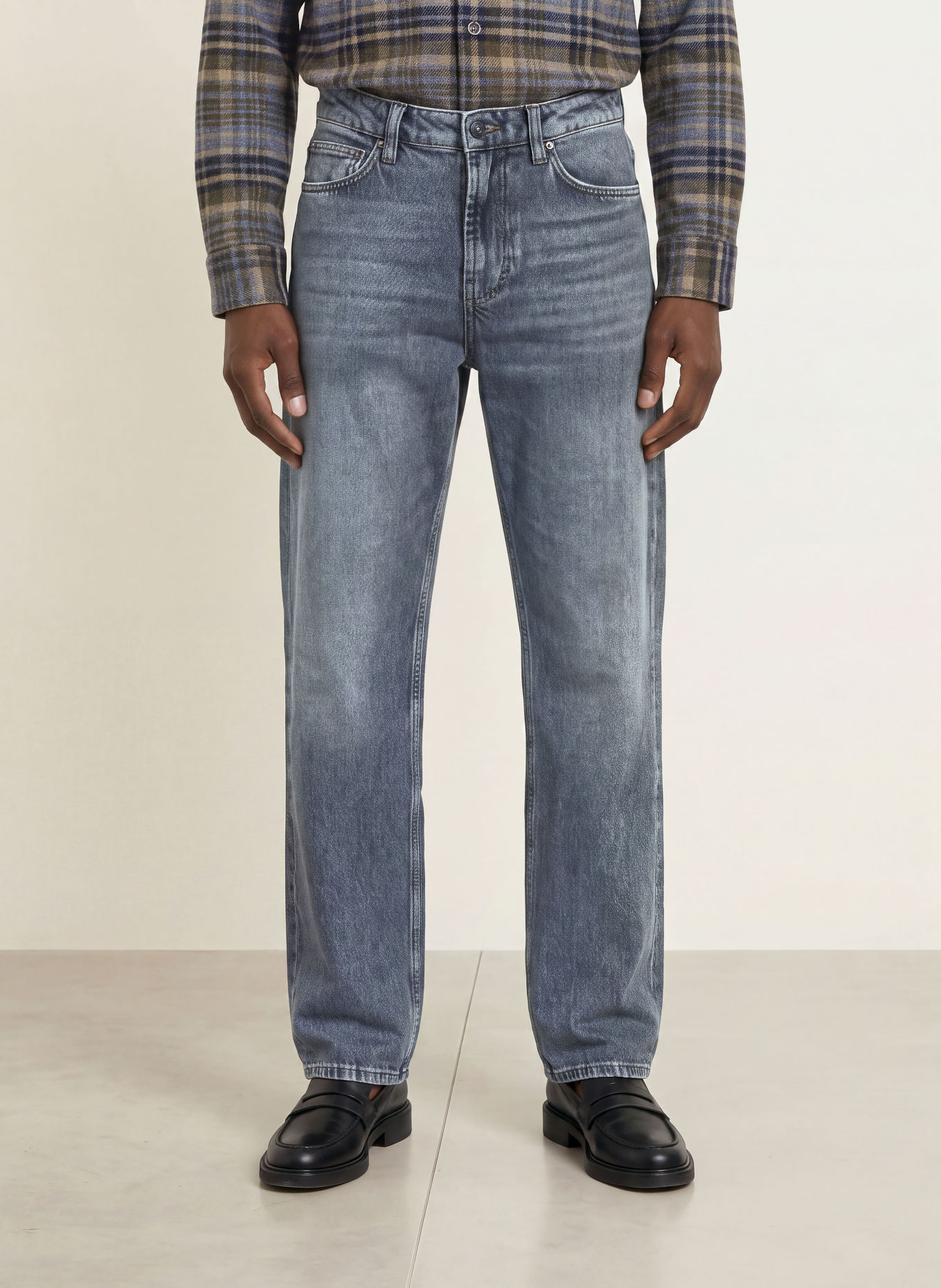 STRELLSON Jeans VIN Relaxed Fit: 035 Medium Grey 035