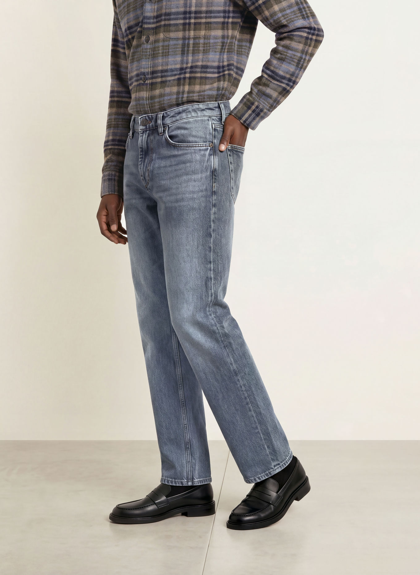 STRELLSON Jeans VIN Relaxed Fit: 035 Medium Grey 035