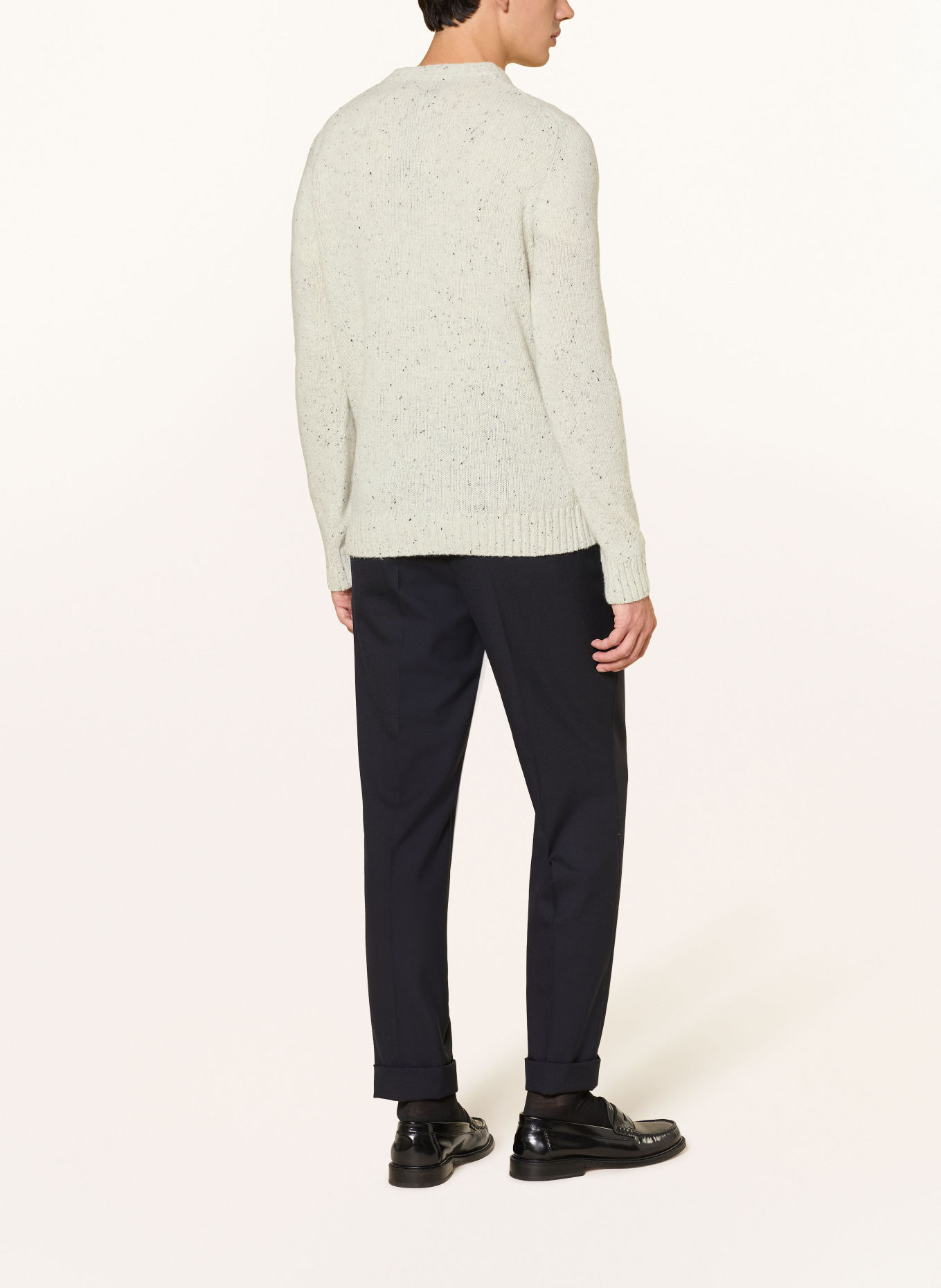 STRELLSON DORO Sweater: ECRU / BLACK